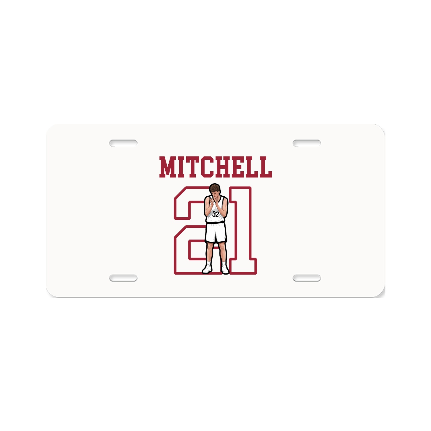 License Plate — Shirsey in Classic