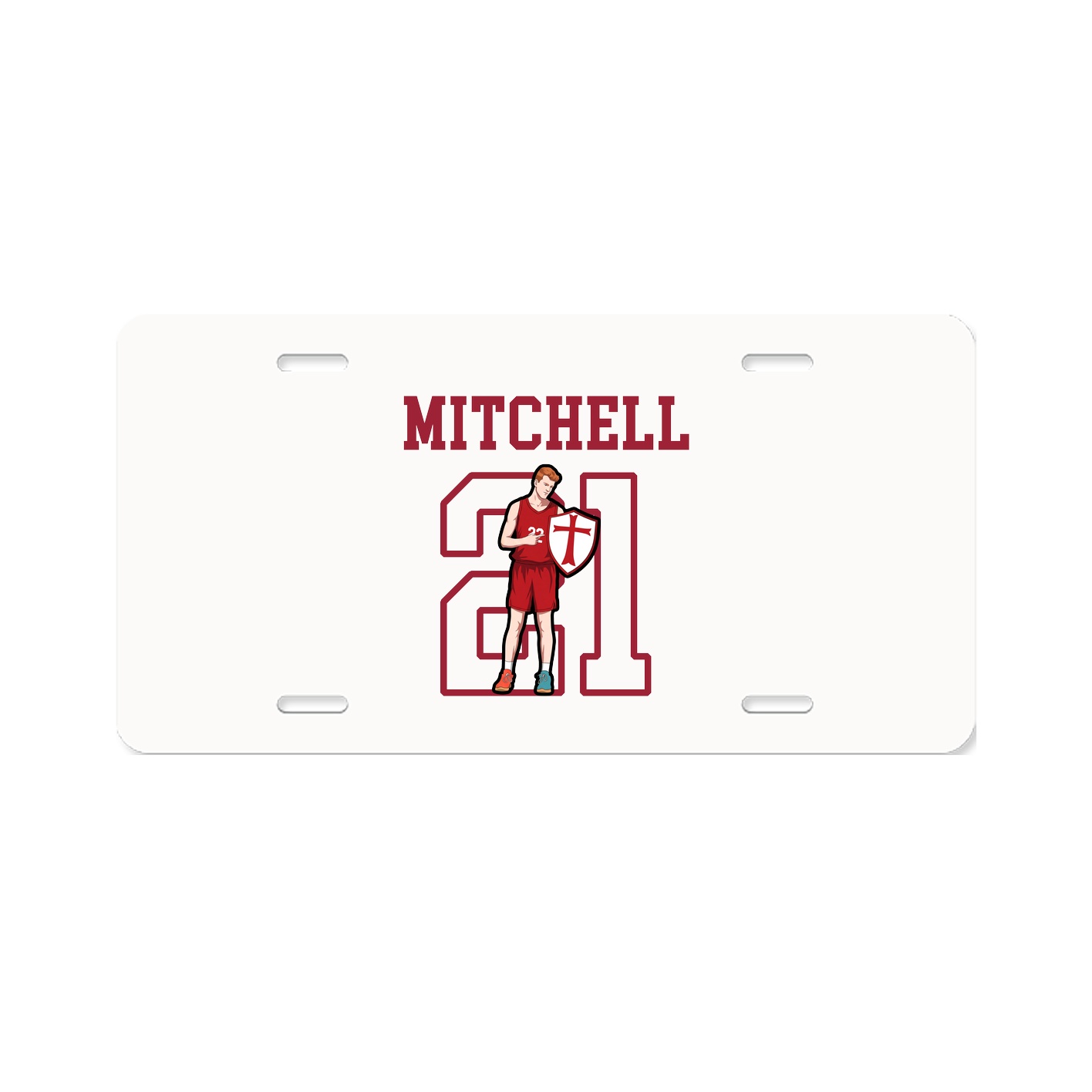 License Plate — Shirsey in Classic