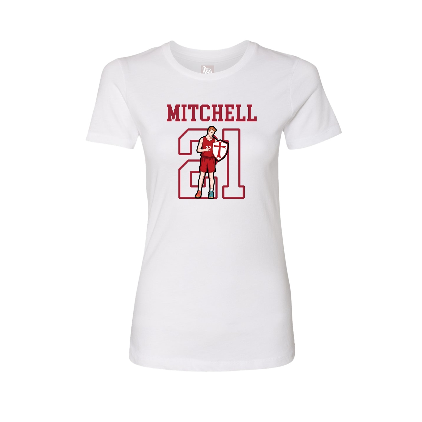 Fitted Women's Tee — Shirsey in White
