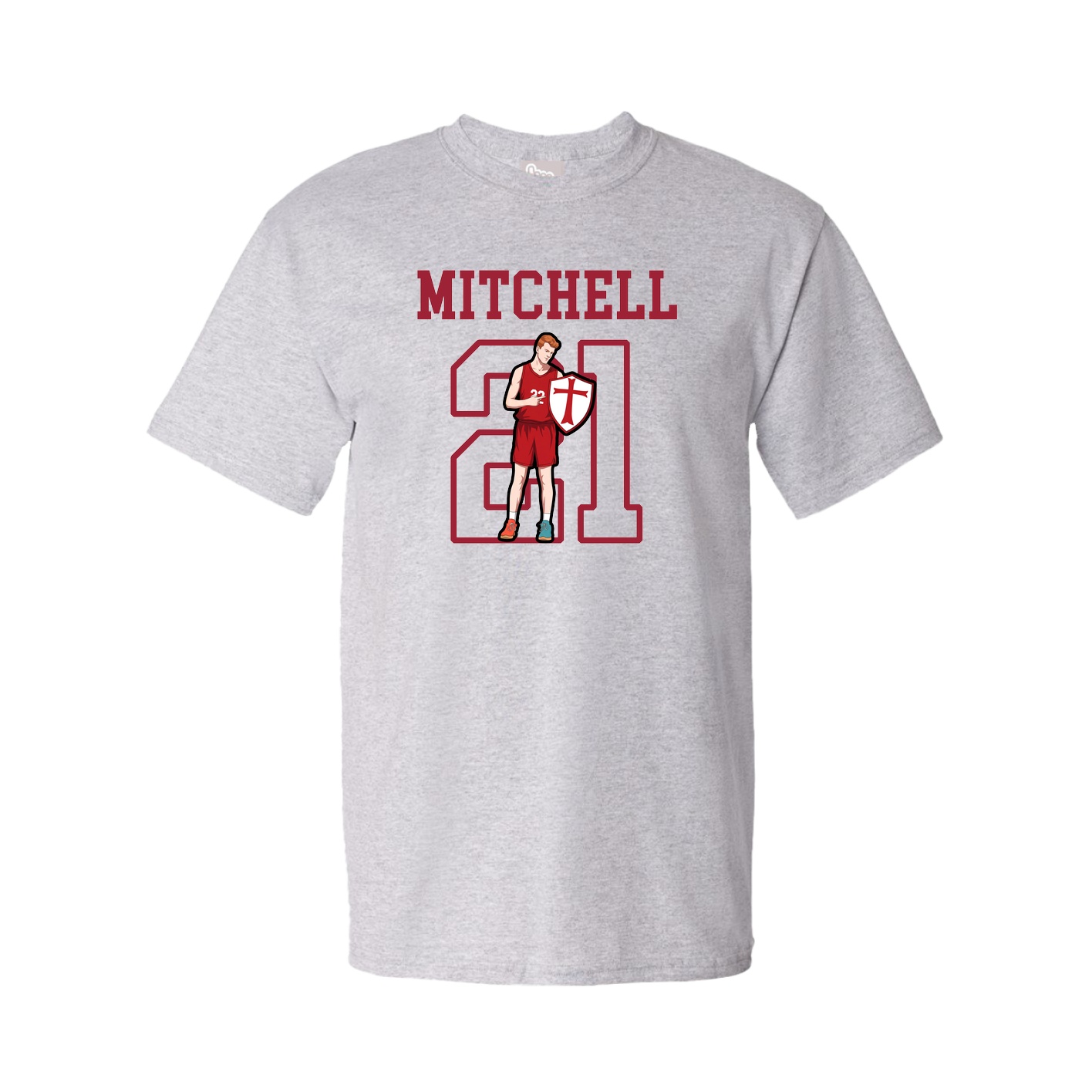 Youth Tee — Shirsey in Grey