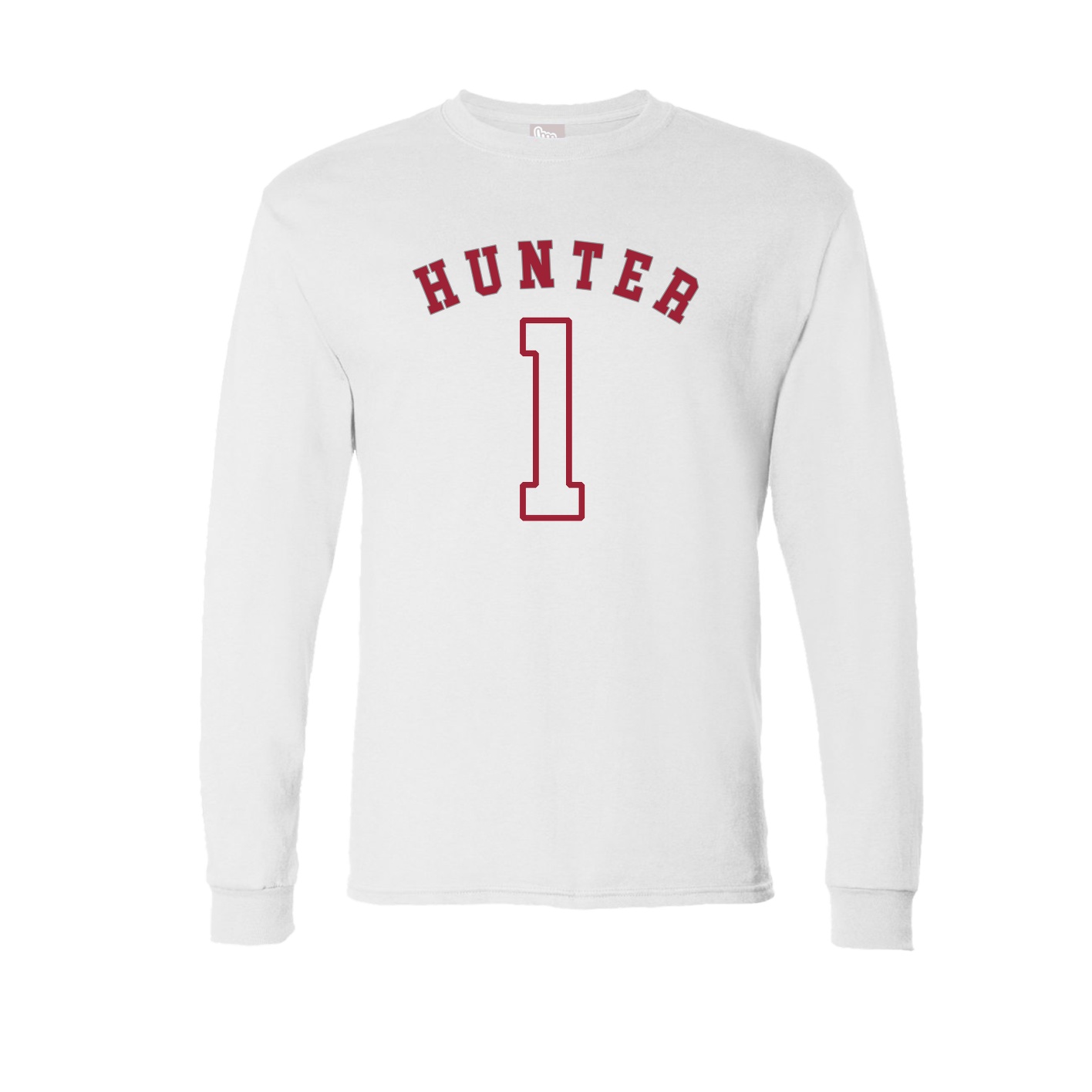 Long Sleeve Tee — Shirsey Arch in White