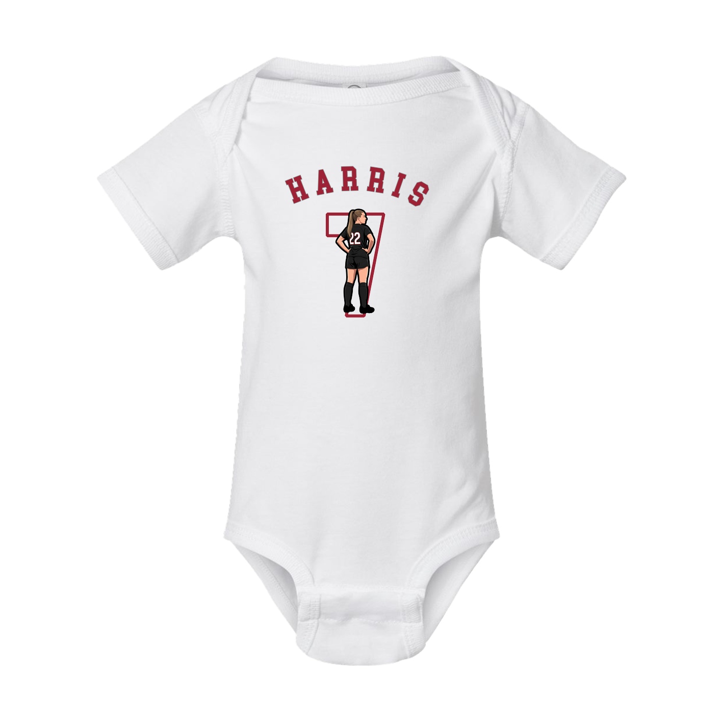 Baby Onesie — Shirsey Arch in White