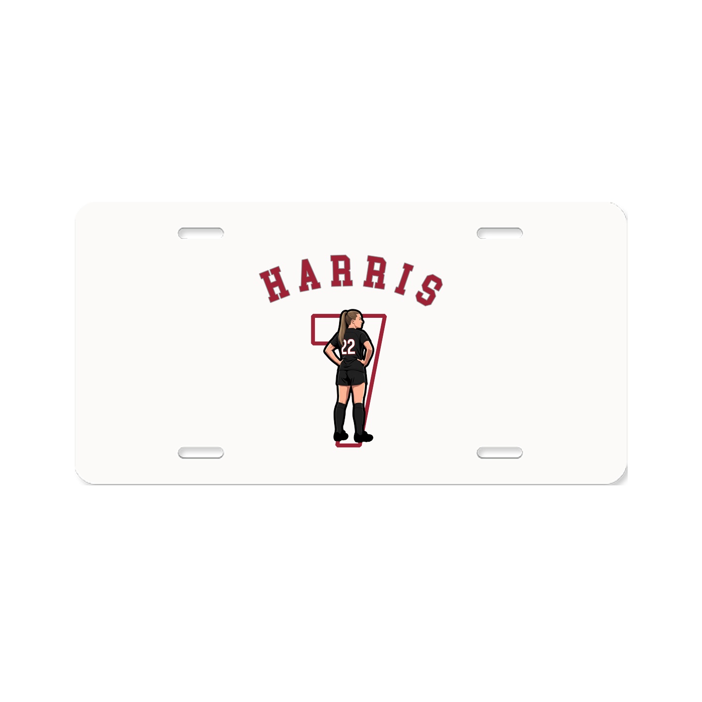 License Plate — Shirsey Arch in Classic
