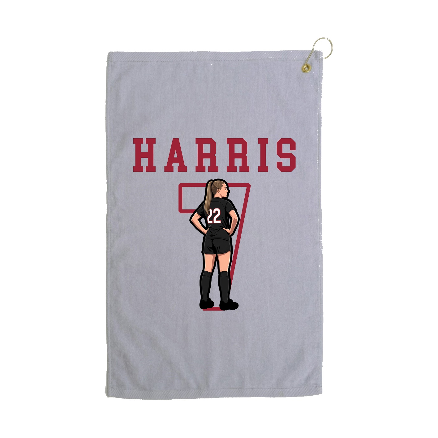 Golf Towel — Shirsey in Grey