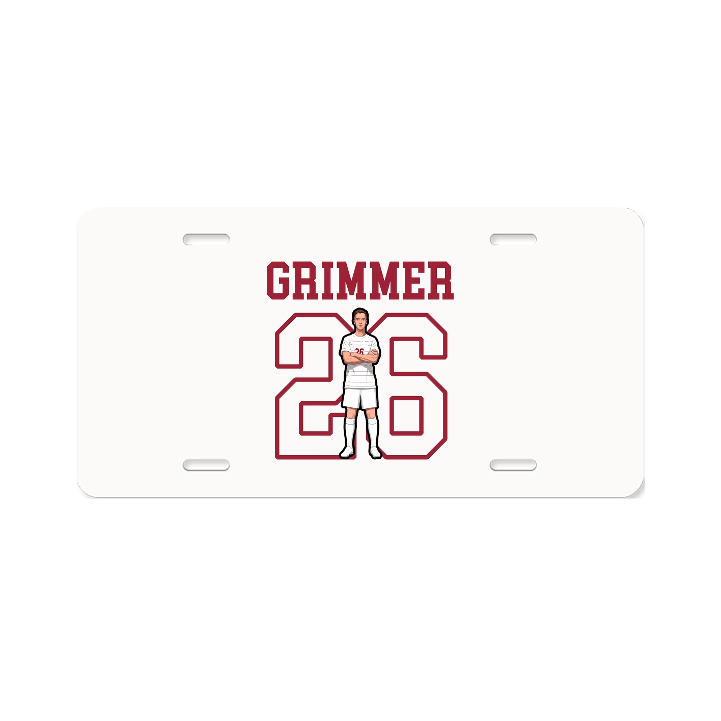 License Plate — Shirsey in Classic