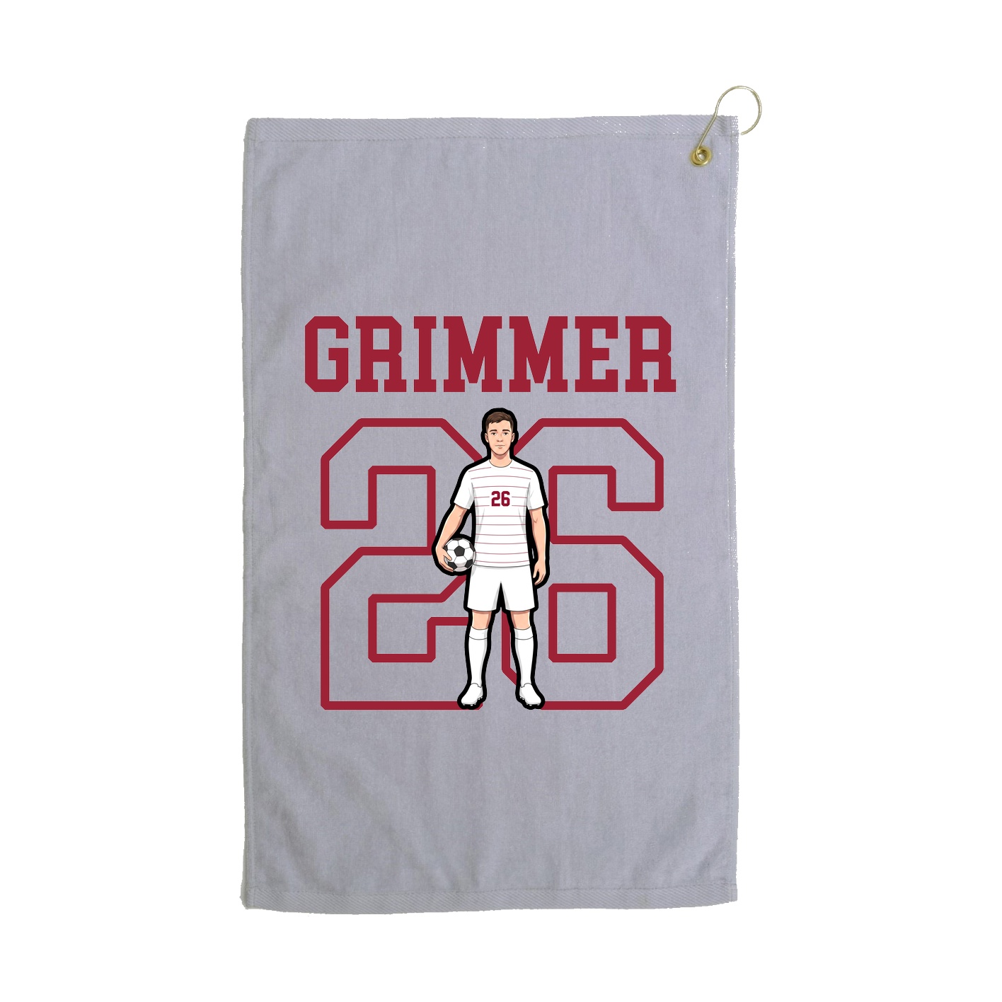 Golf Towel — Shirsey in Grey