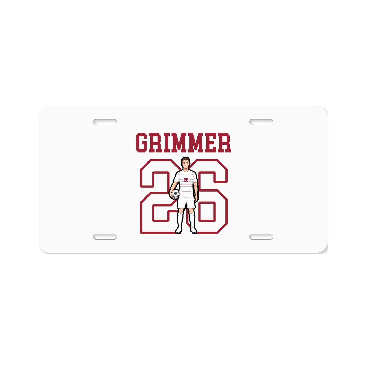 License Plate — Shirsey in Classic