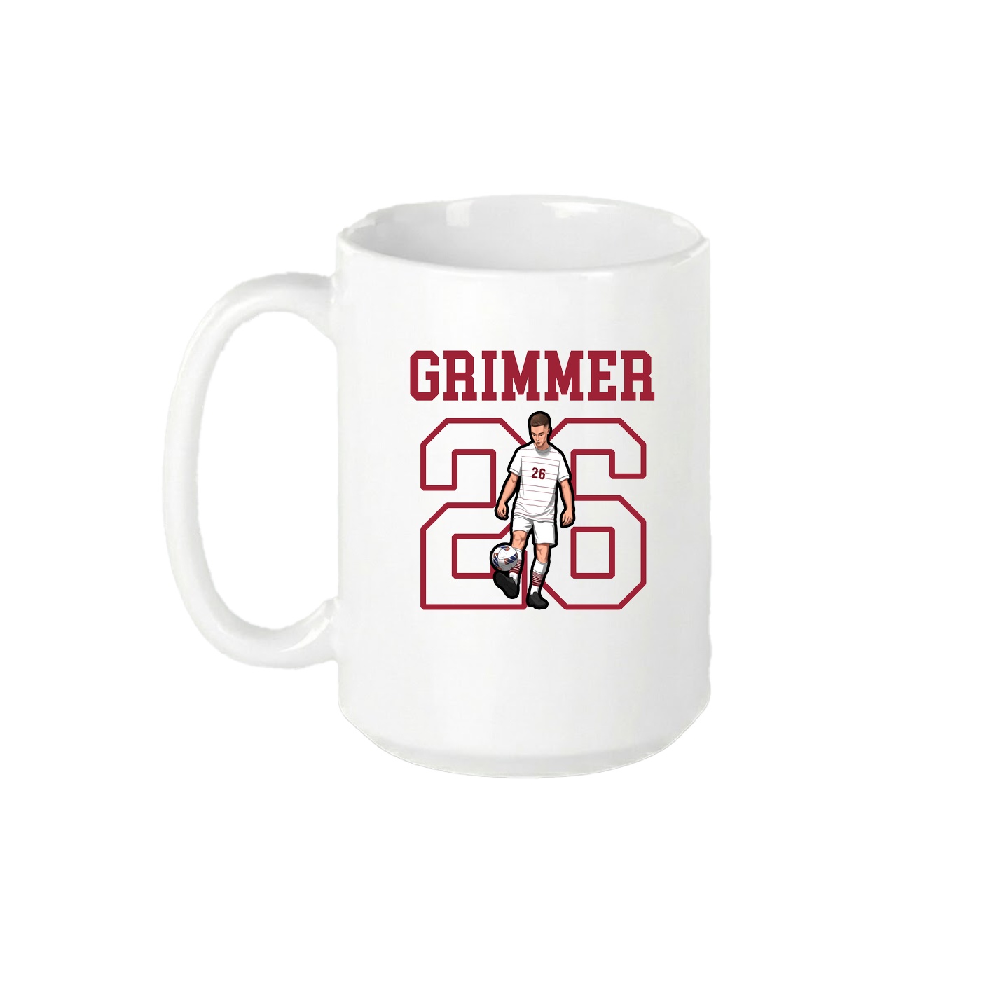 15oz Coffee Mug — Shirsey in White