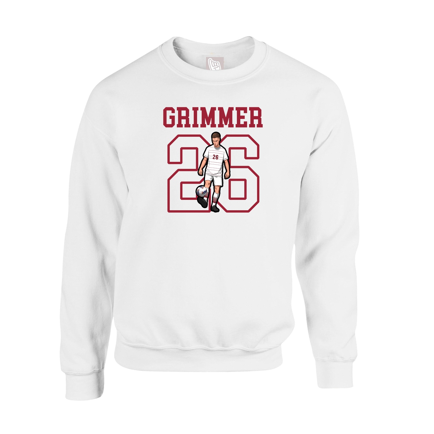 Fleece Crew — Shirsey in White