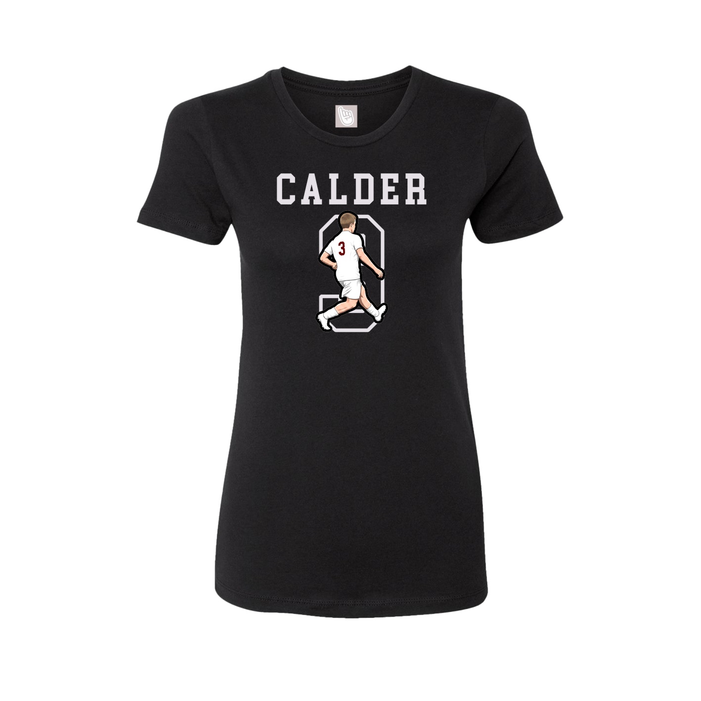 Fitted Women's Tee — Shirsey in Black