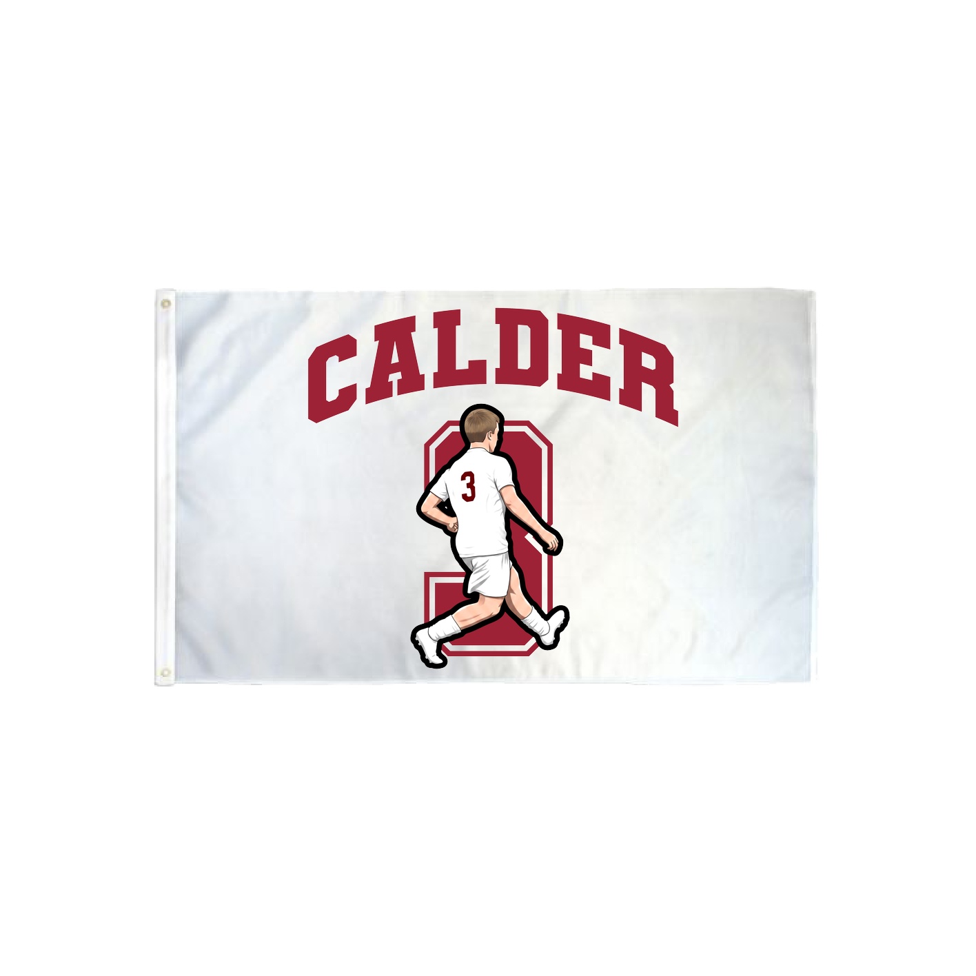 3x5 Flag — Number in Classic