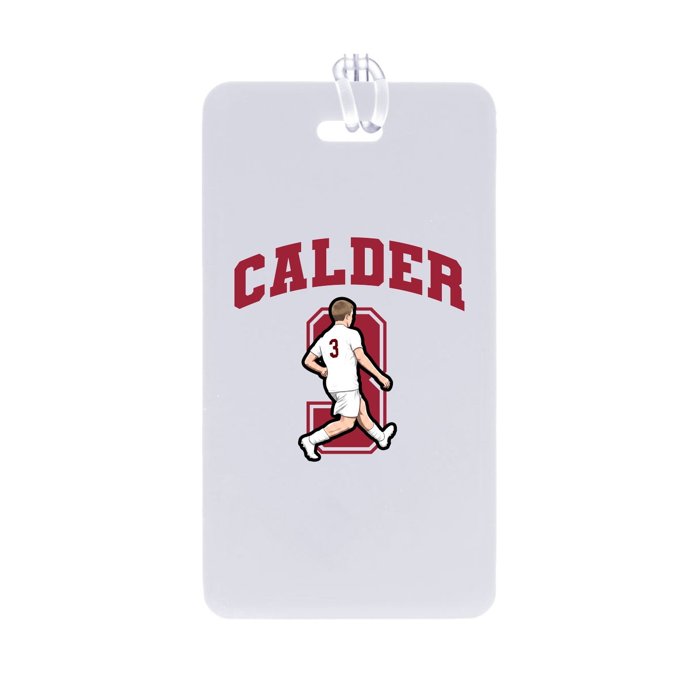 Bag Tag — Number in Classic