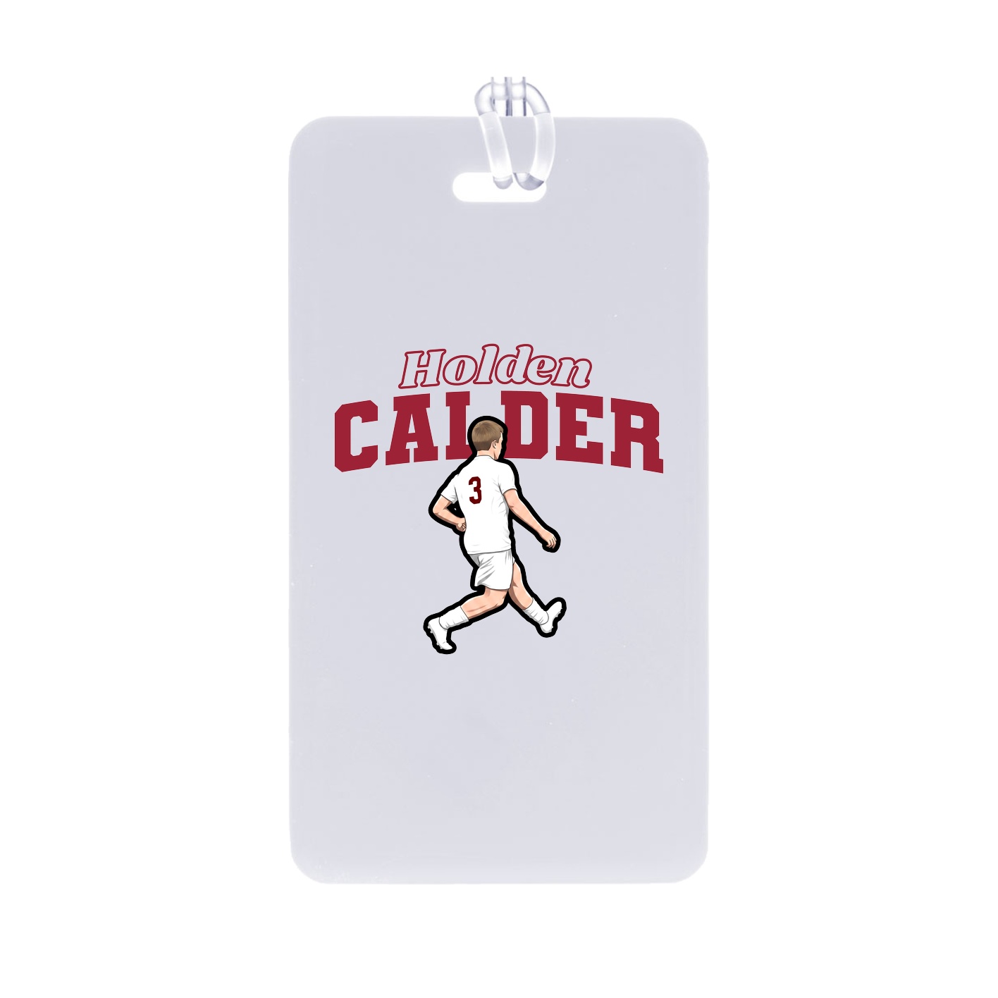 Bag Tag — Name Arch in Classic