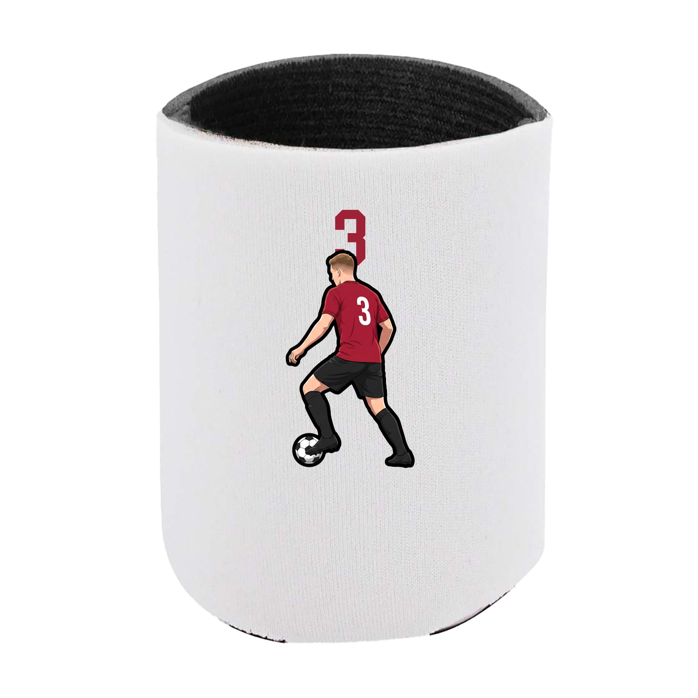 Can Holder — Number Top in White