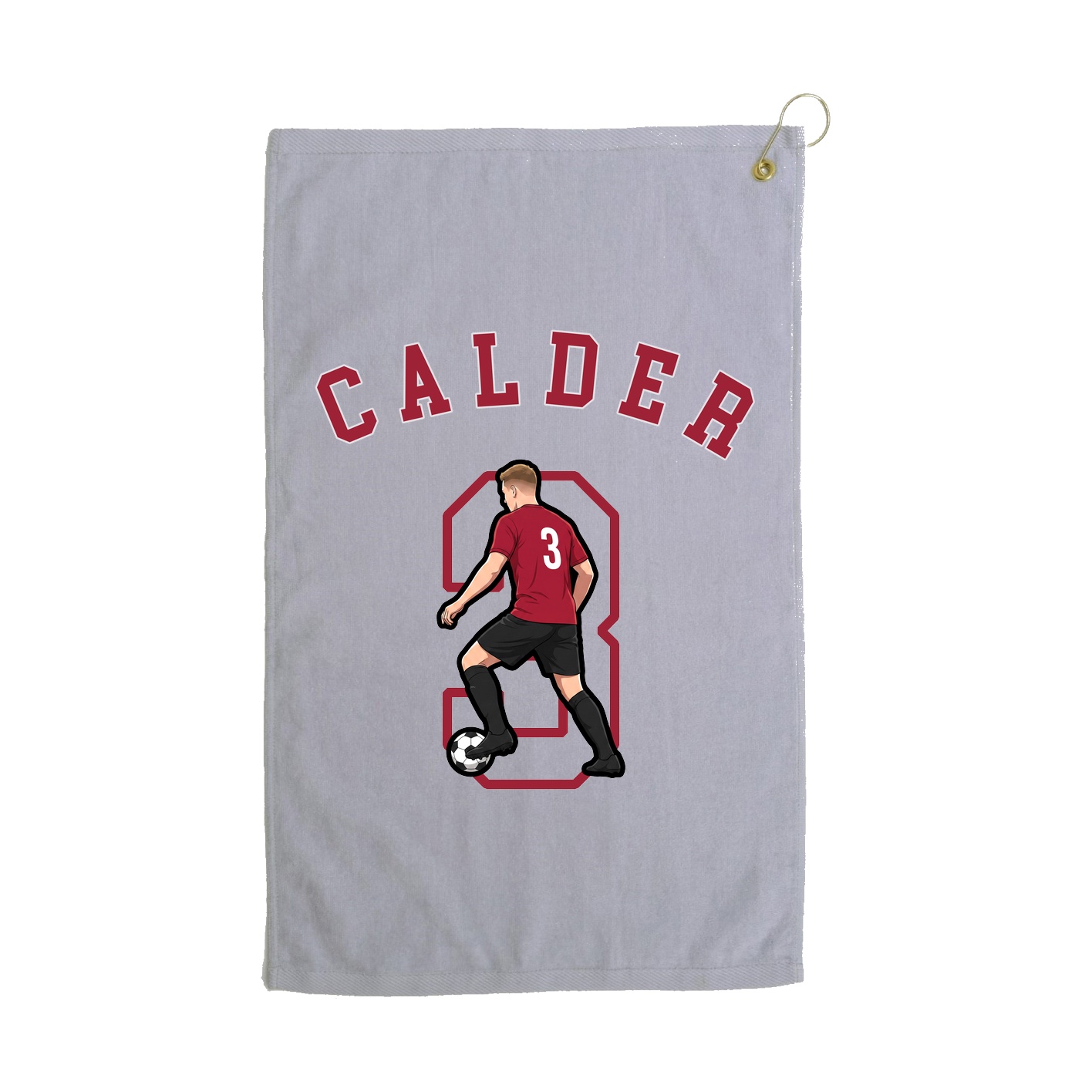 Golf Towel — Shirsey Arch in Grey