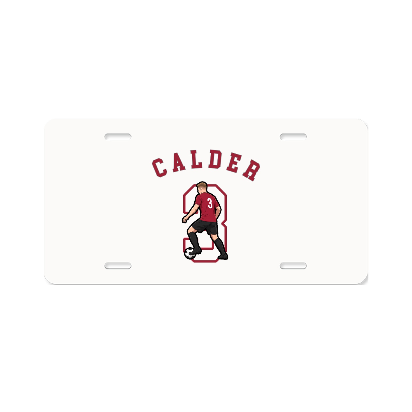 License Plate — Shirsey Arch in Classic