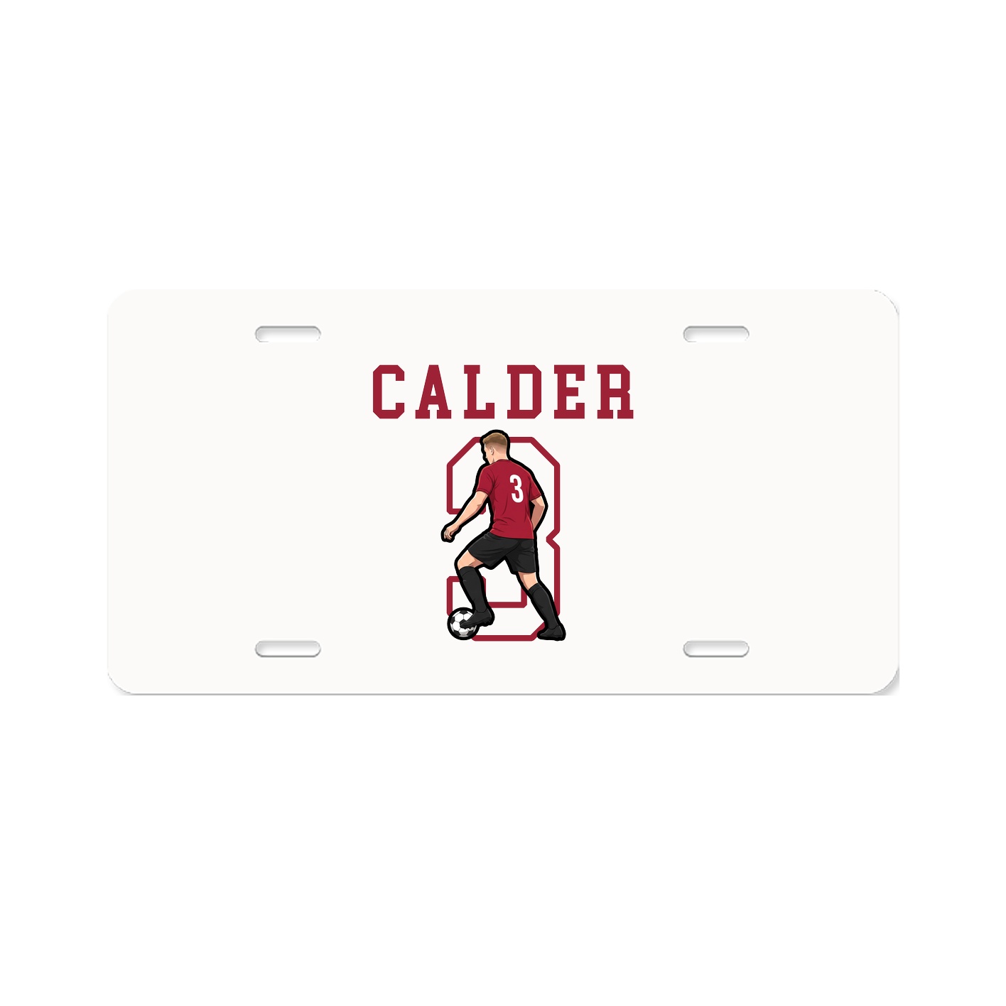 License Plate — Shirsey in Classic