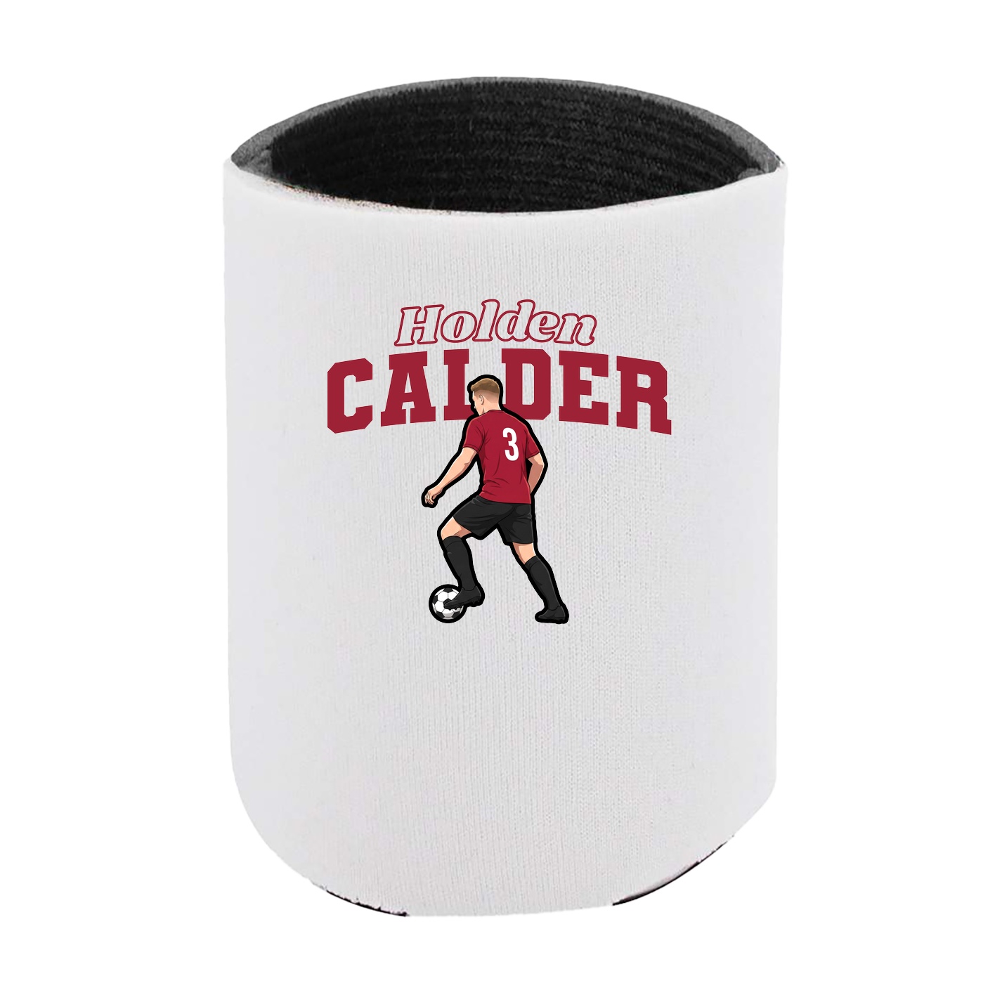Can Holder — Name Arch in White