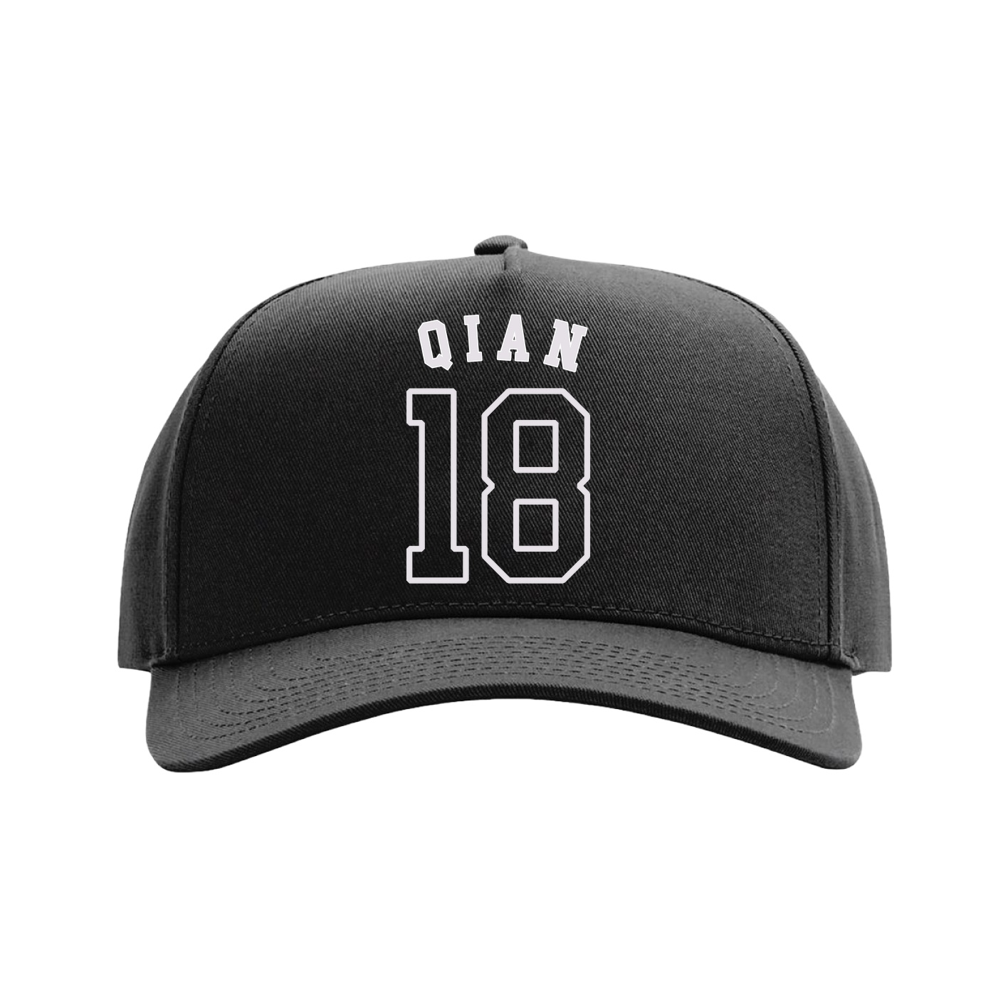 Full Fabric Five-Panel Champ Cap