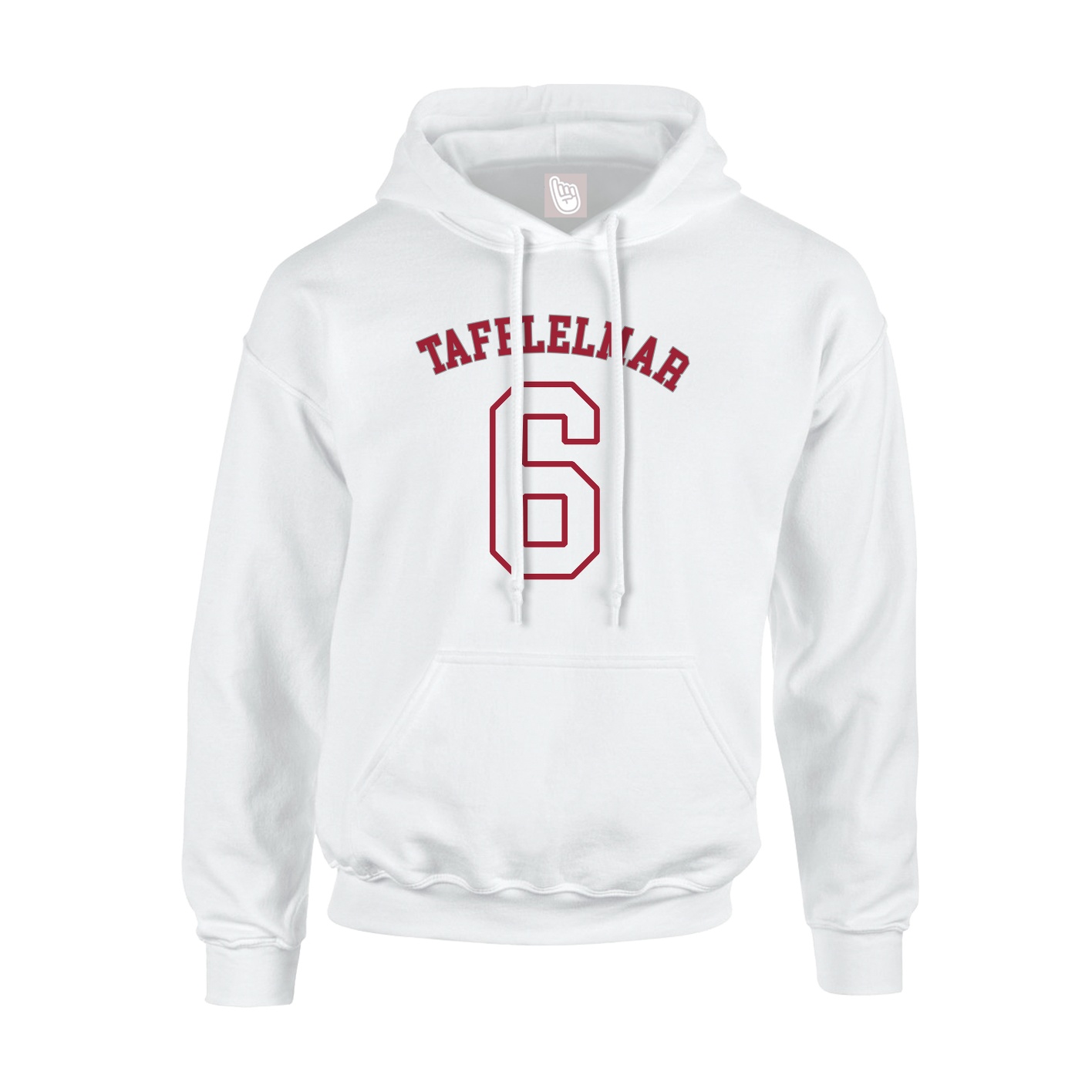Youth Hoodie — Shirsey Arch in White