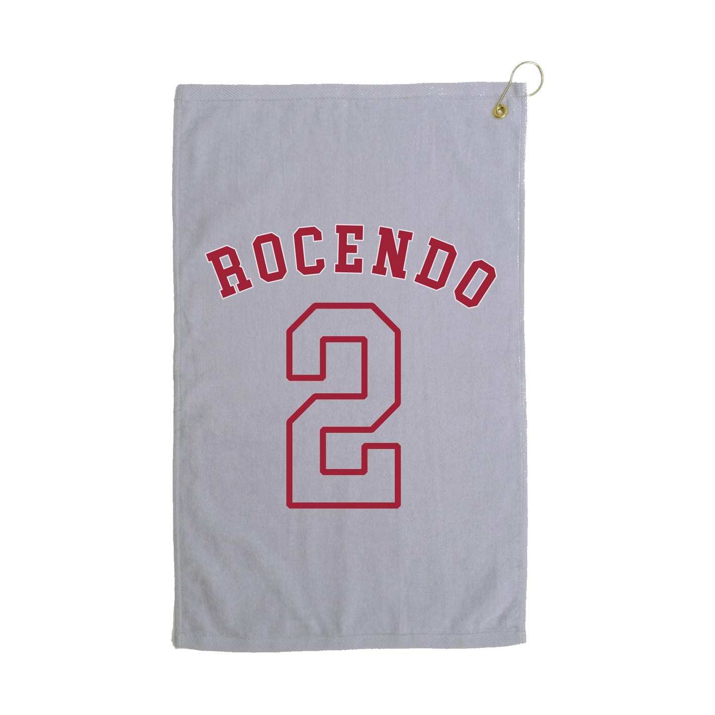 Golf Towel — Shirsey Arch in Grey