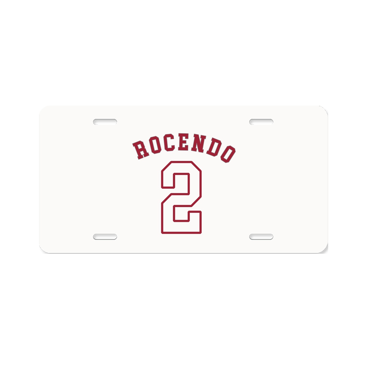 License Plate — Shirsey Arch in Classic