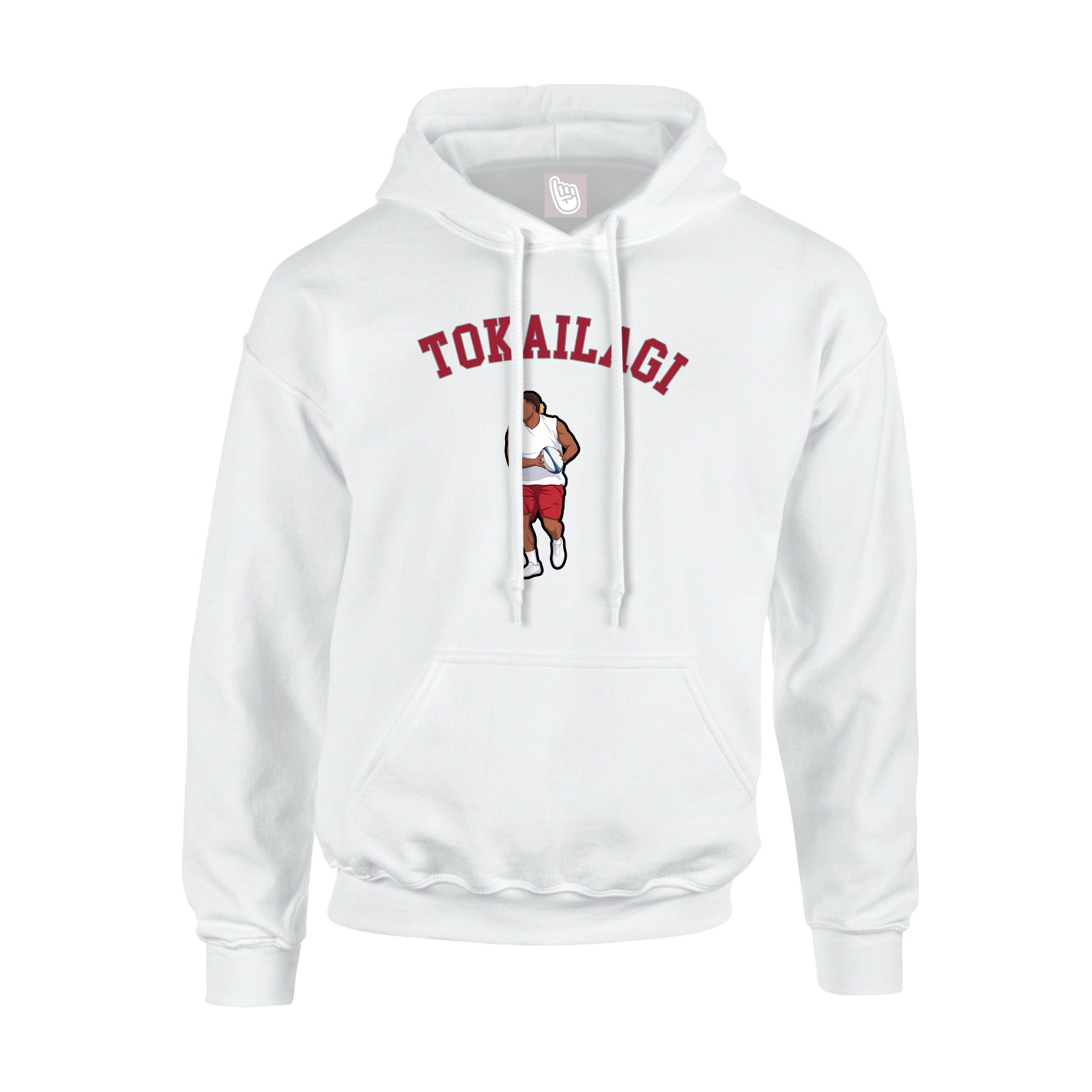 Youth Hoodie — Shirsey Arch in White