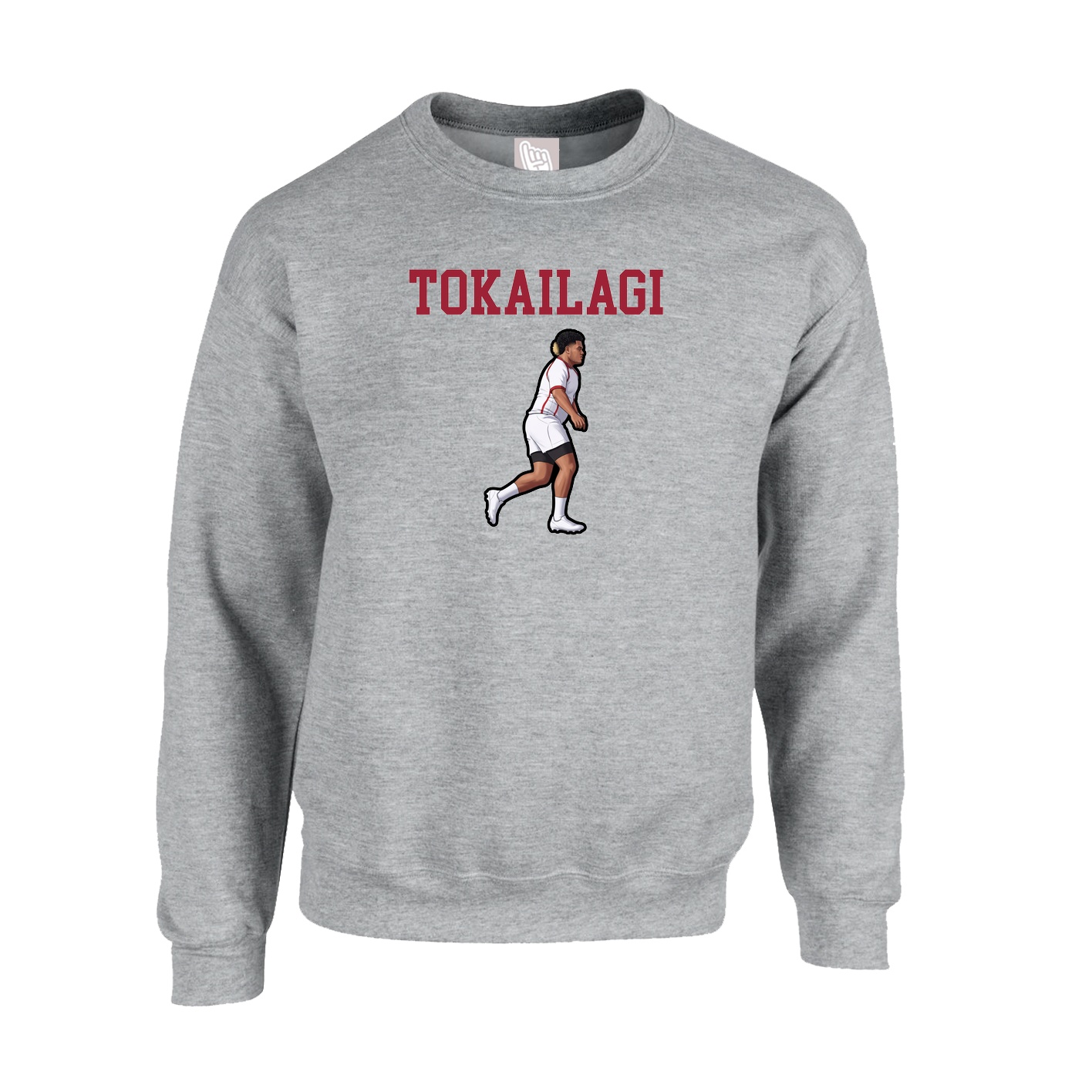 Fleece Crew — Shirsey in Grey