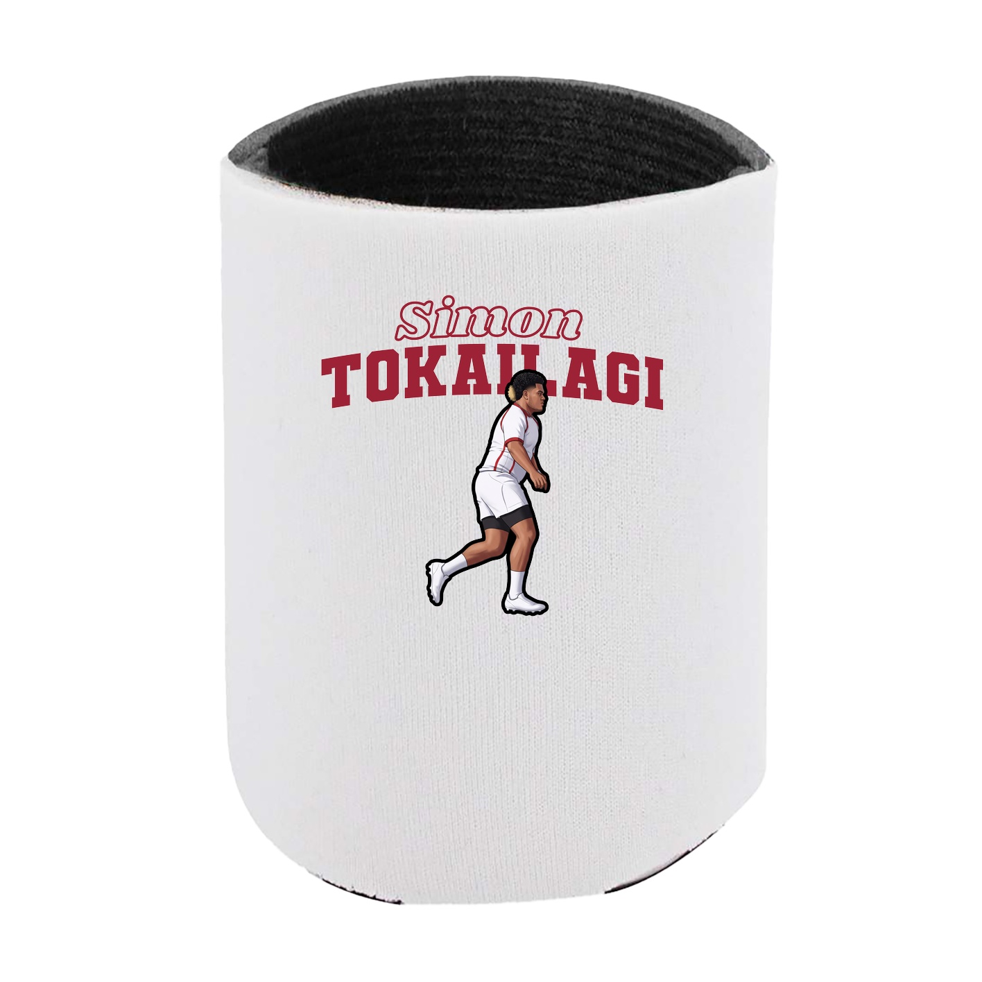 Can Holder — Name Arch in White