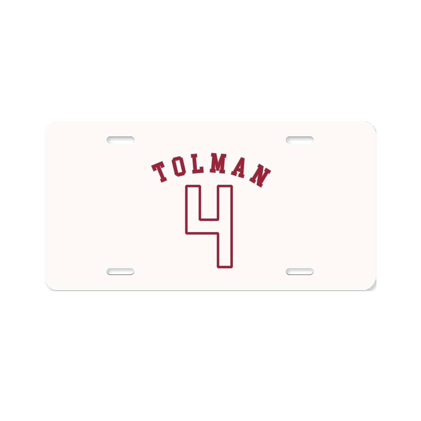 License Plate — Shirsey Arch in Classic