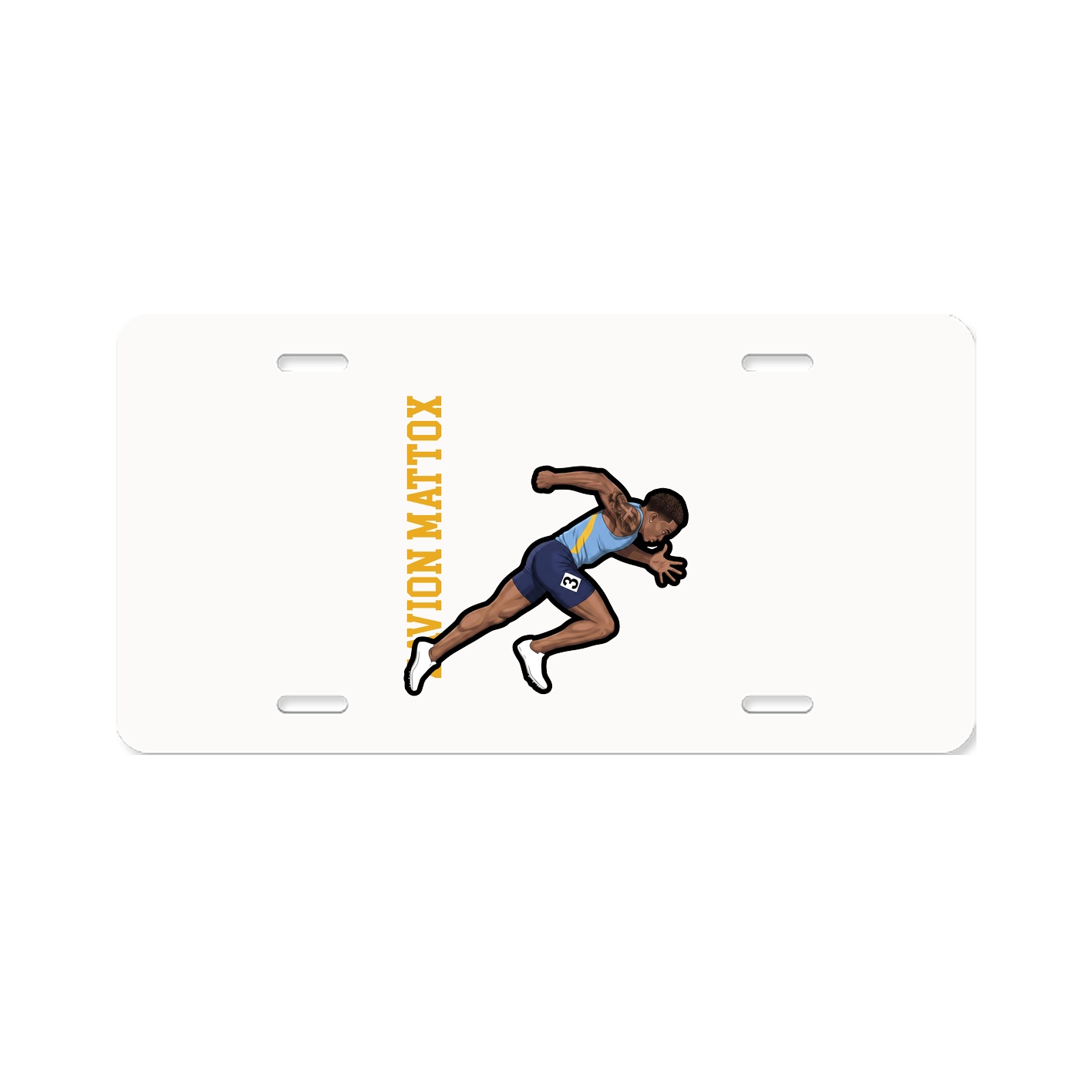 Aluminum License Plate