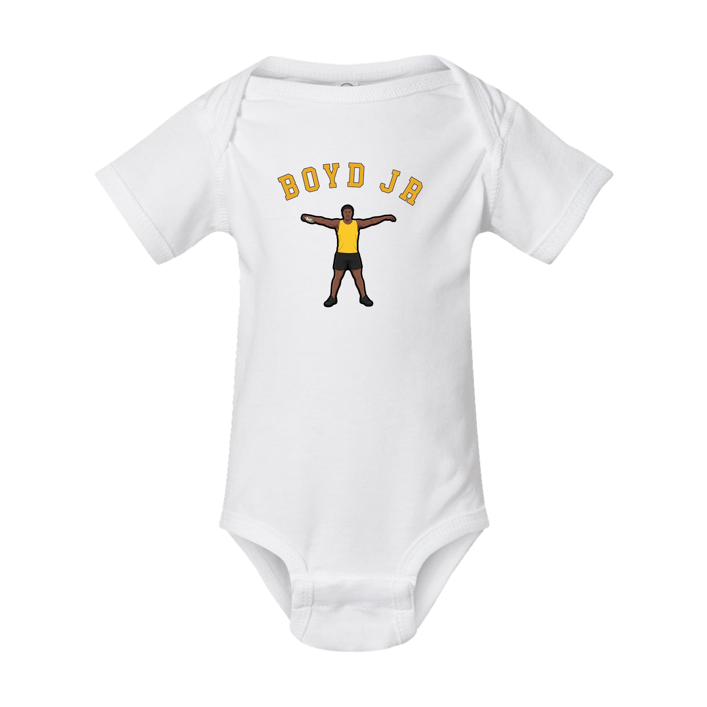 Baby Onesie — Shirsey Arch in White