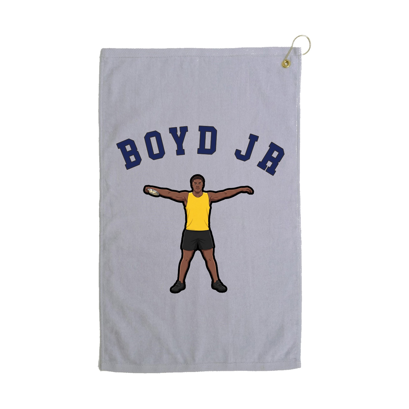 Golf Towel — Shirsey Arch in Grey