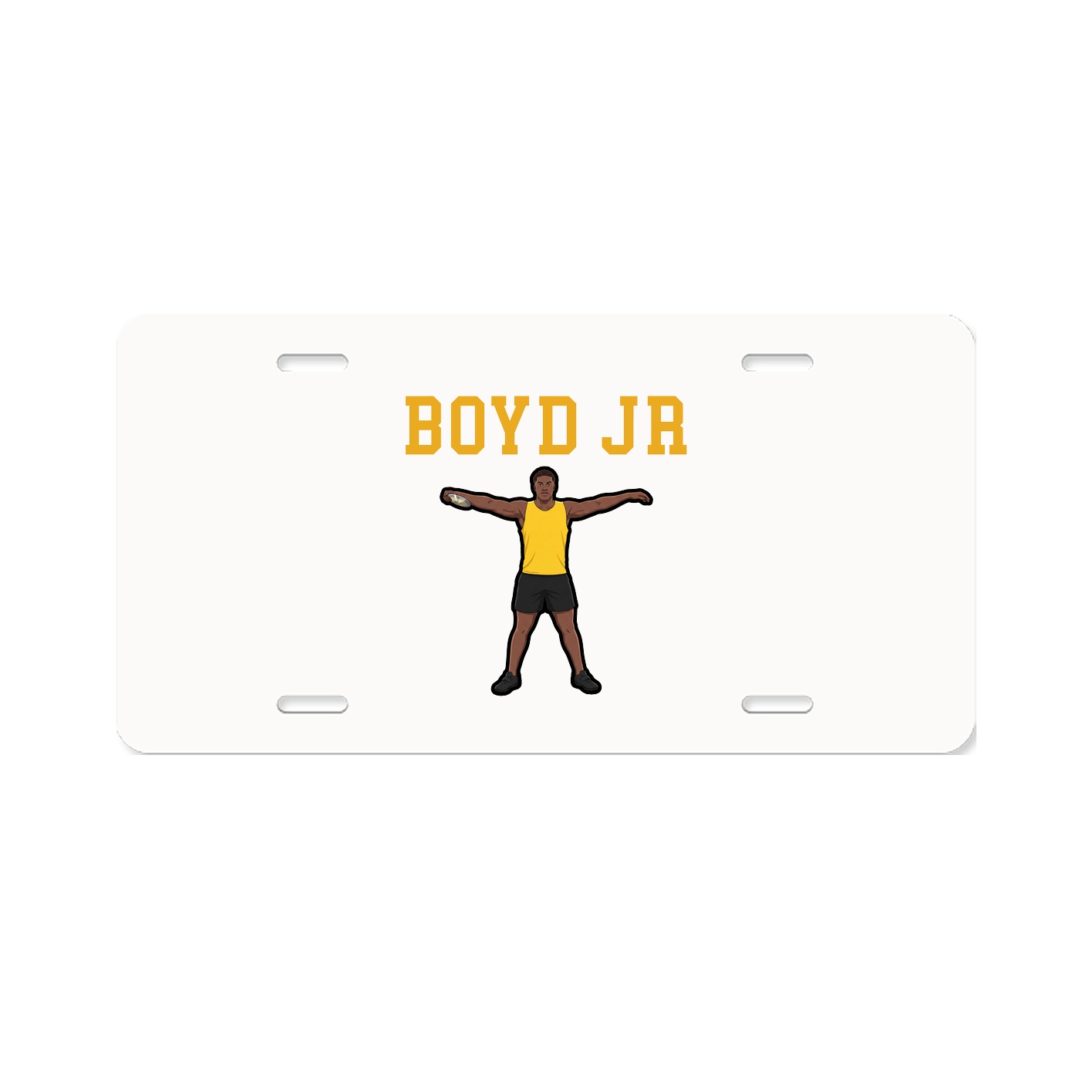 License Plate — Shirsey in Classic