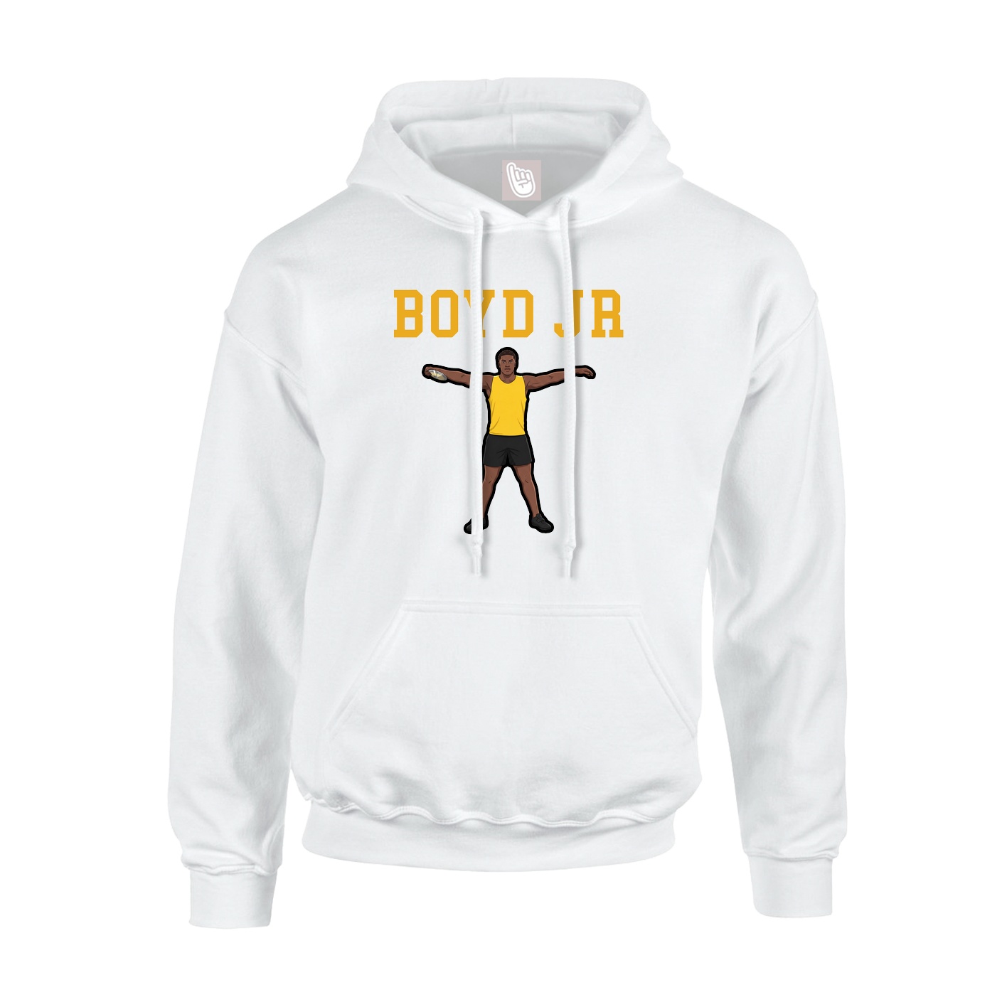 Youth Hoodie — Shirsey in White