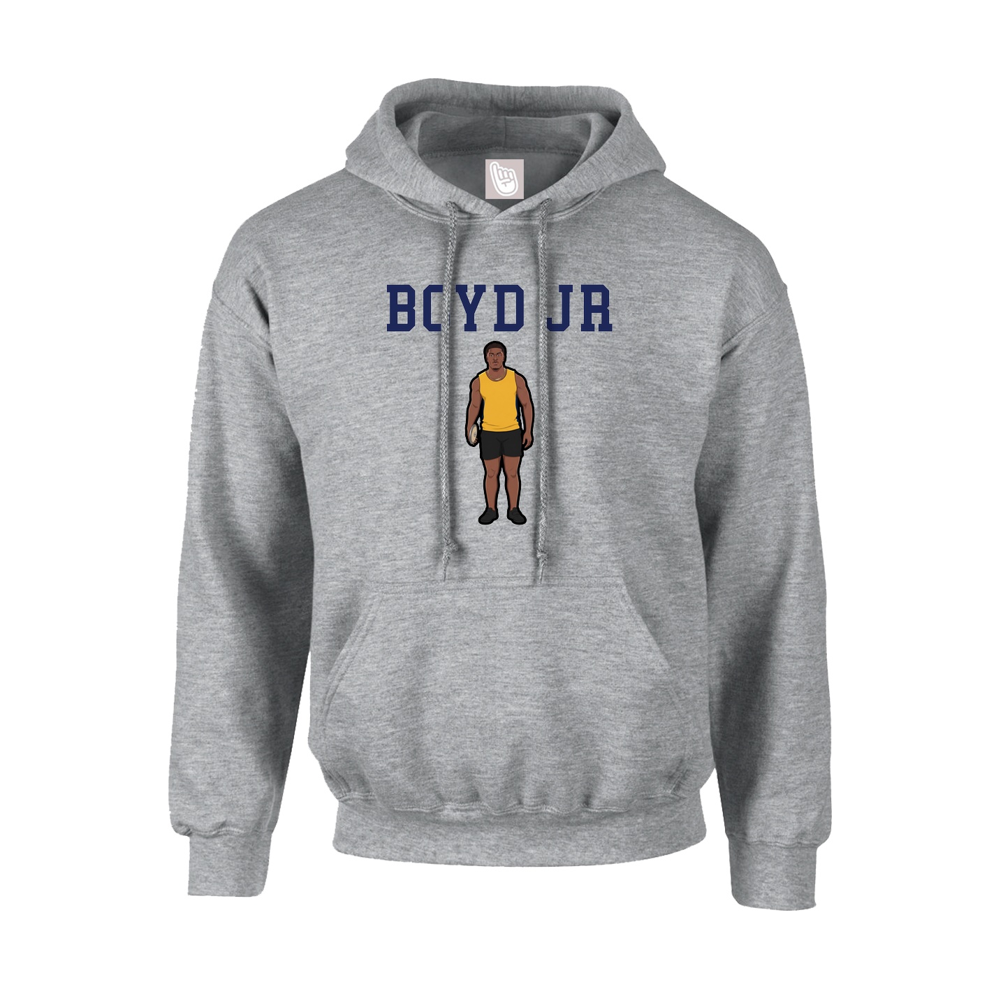 Hoodie — Shirsey in Grey