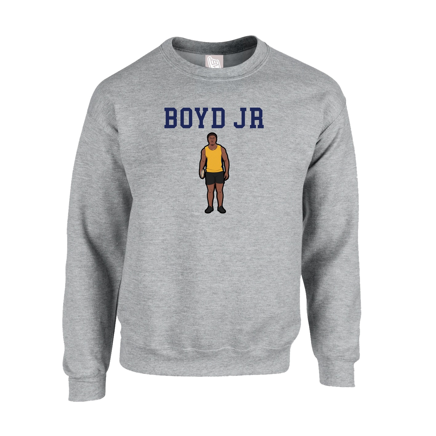 Fleece Crew — Shirsey in Grey