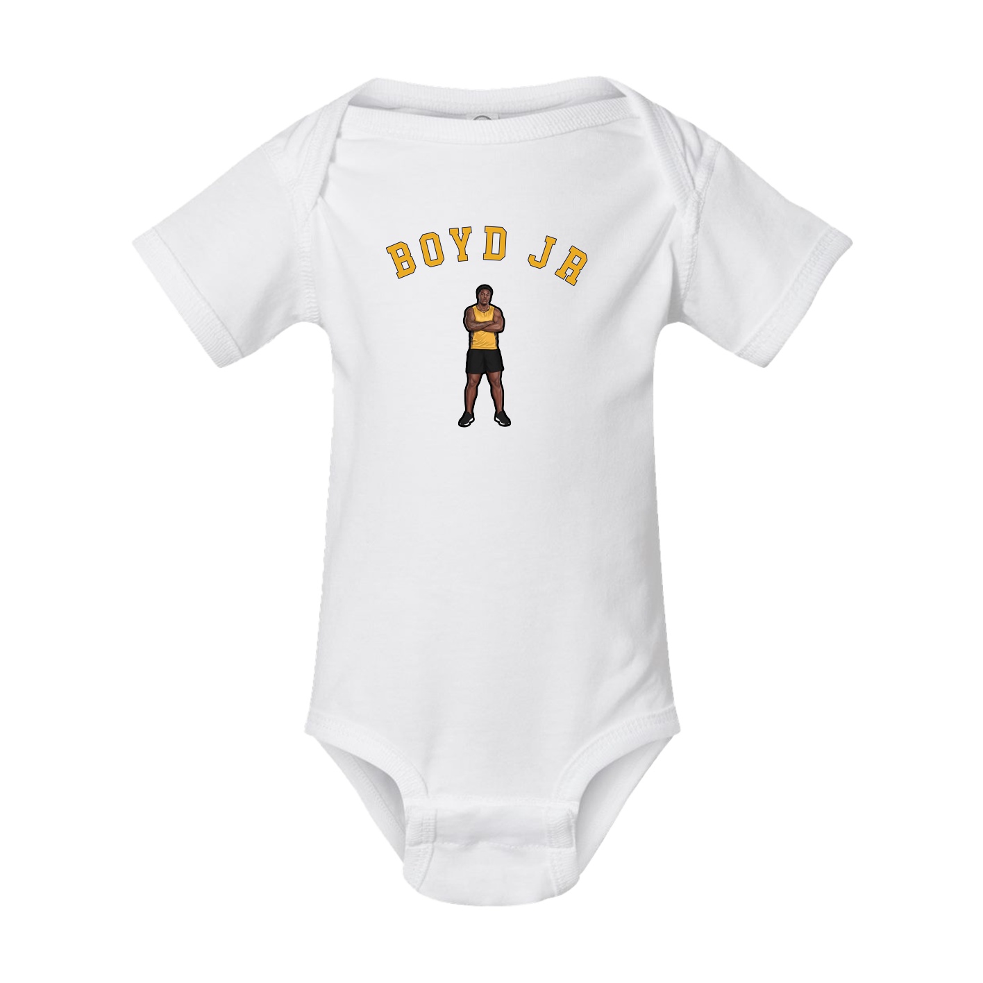 Baby Onesie — Shirsey Arch in White