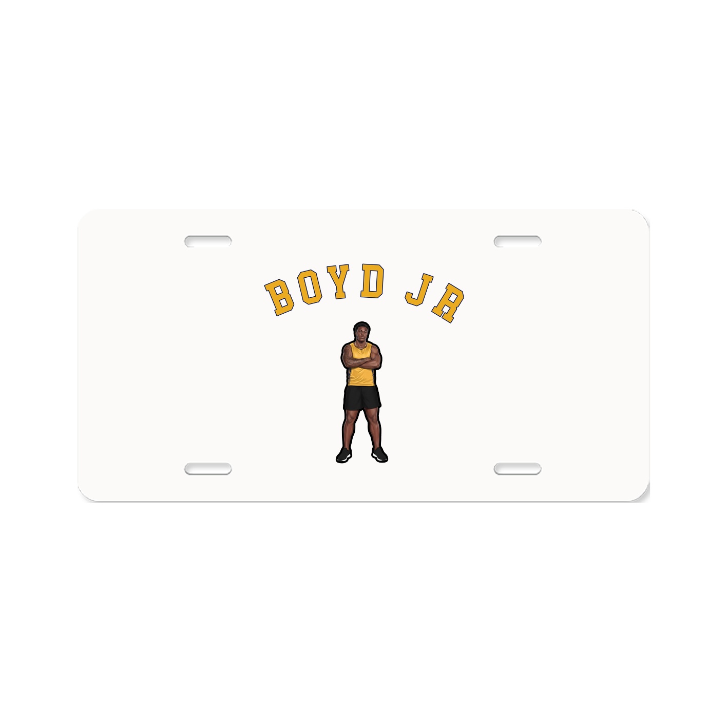License Plate — Shirsey Arch in Classic
