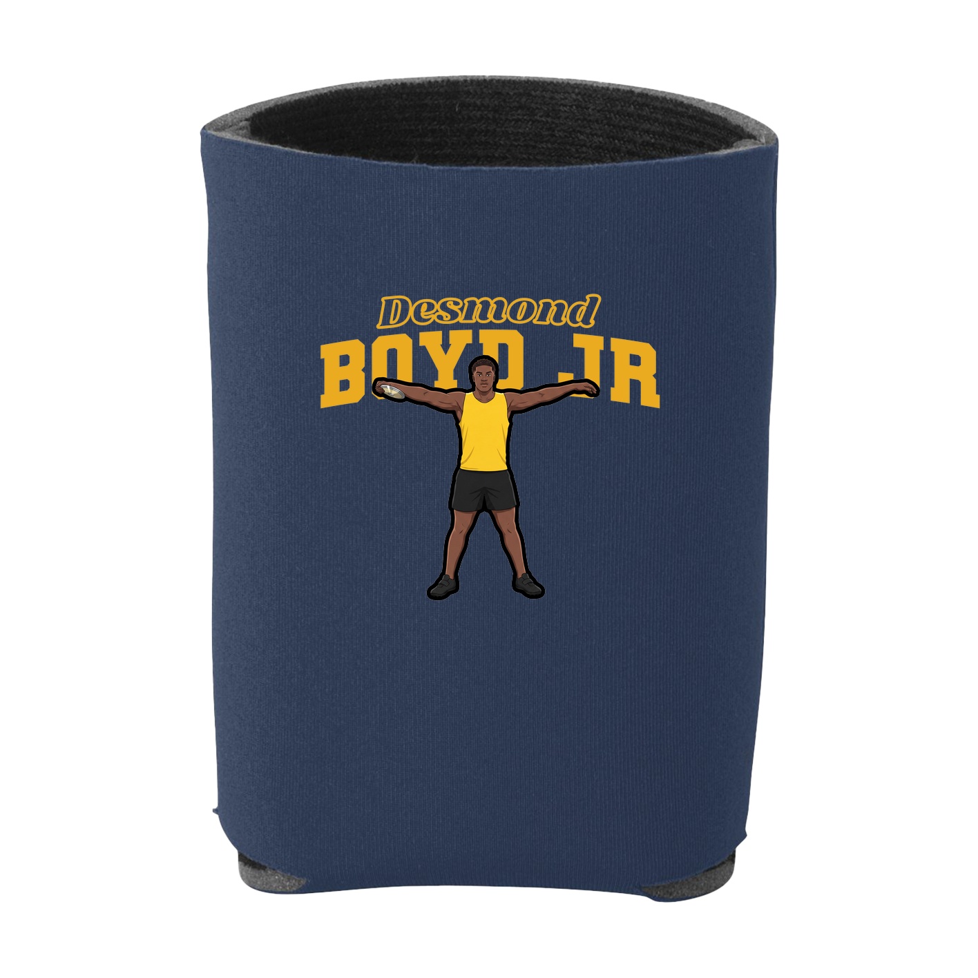 Can Holder — Name Arch in Navy