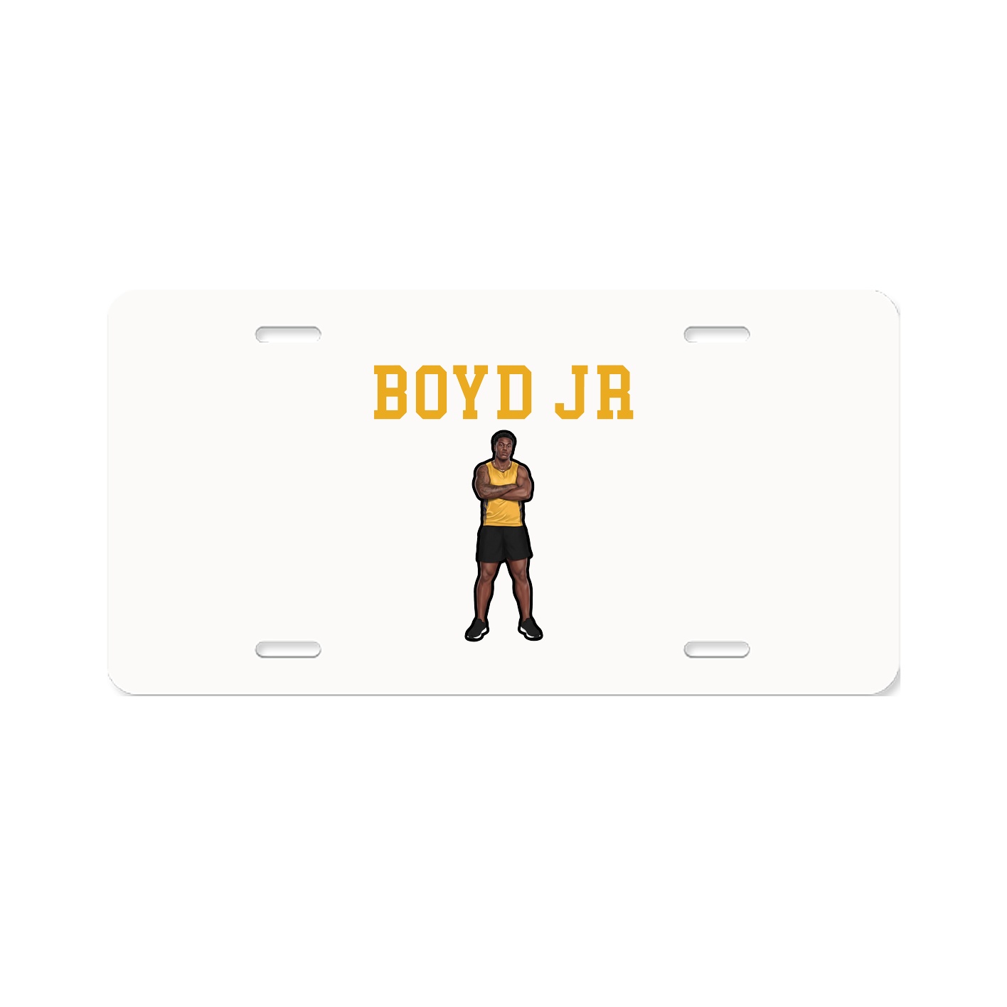 License Plate — Shirsey in Classic