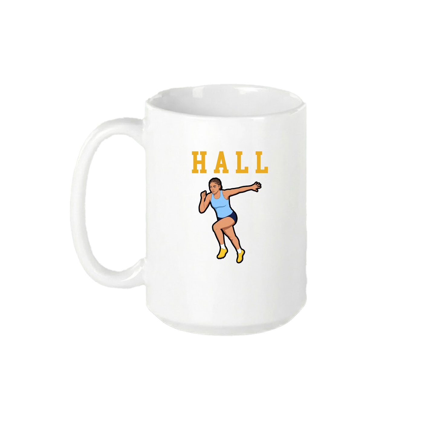 15oz Coffee Mug — Shirsey in White