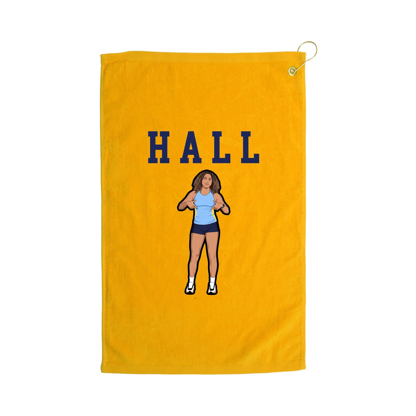 Golf Towel — Shirsey in Gold