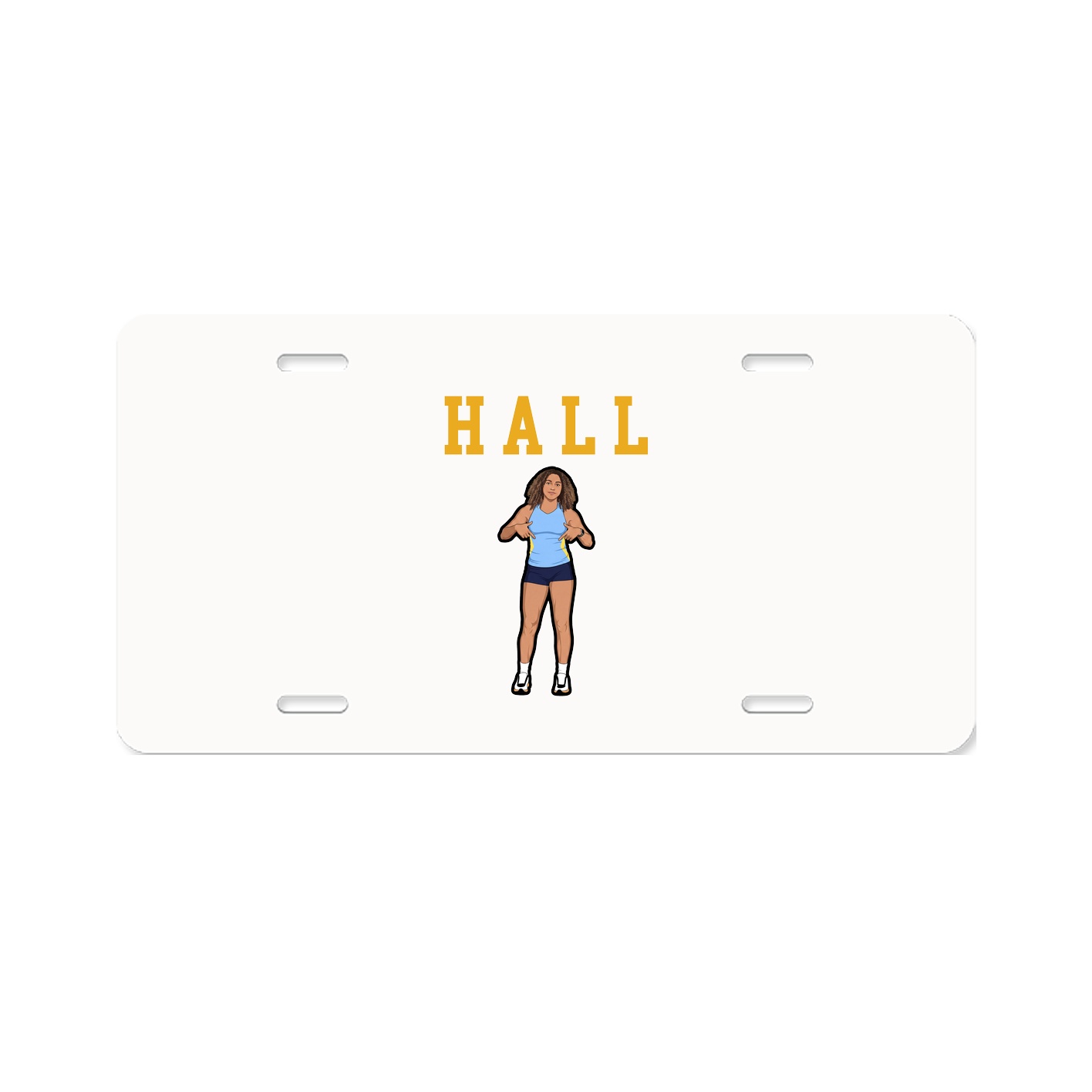 License Plate — Shirsey in Classic