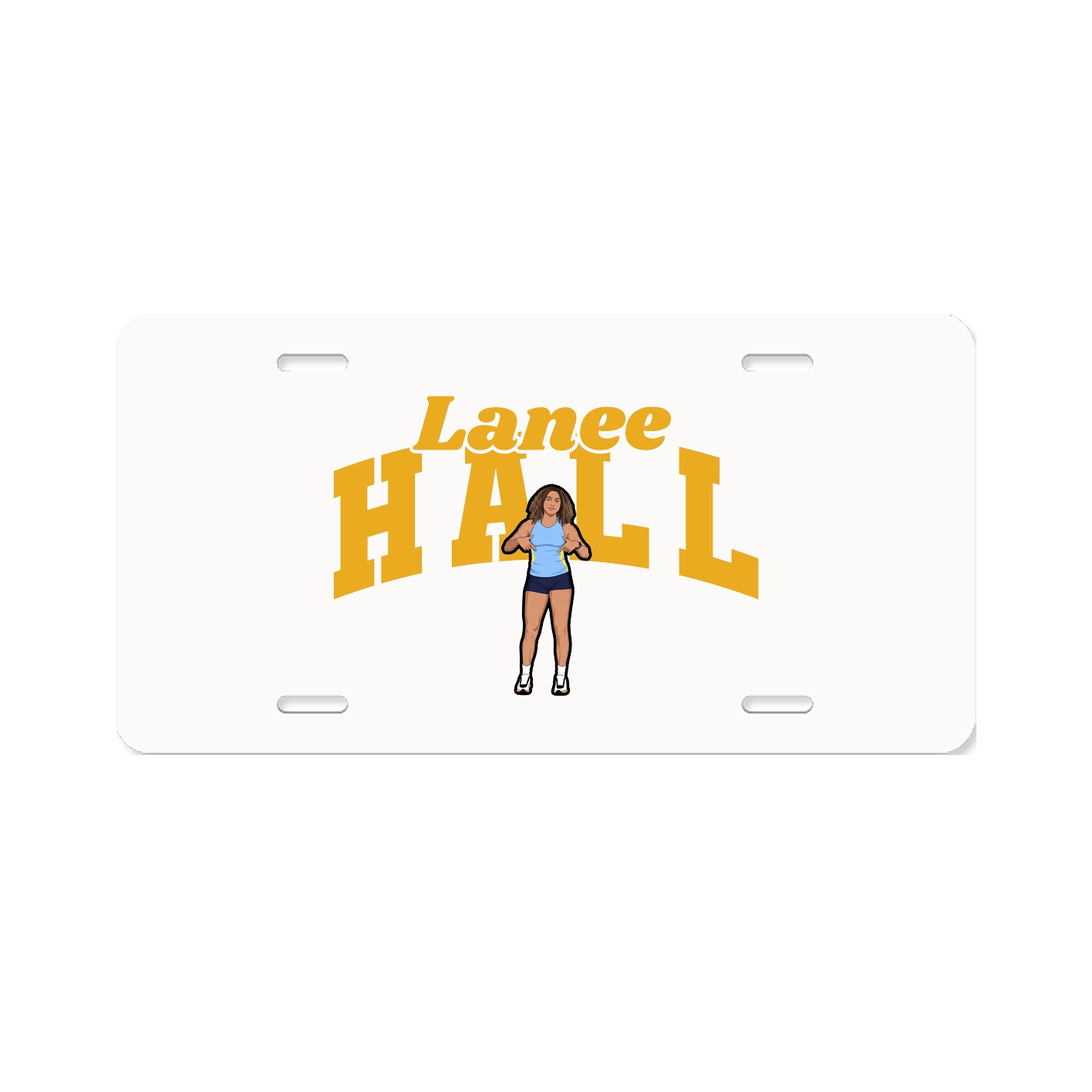 License Plate — Signature Arch in Classic