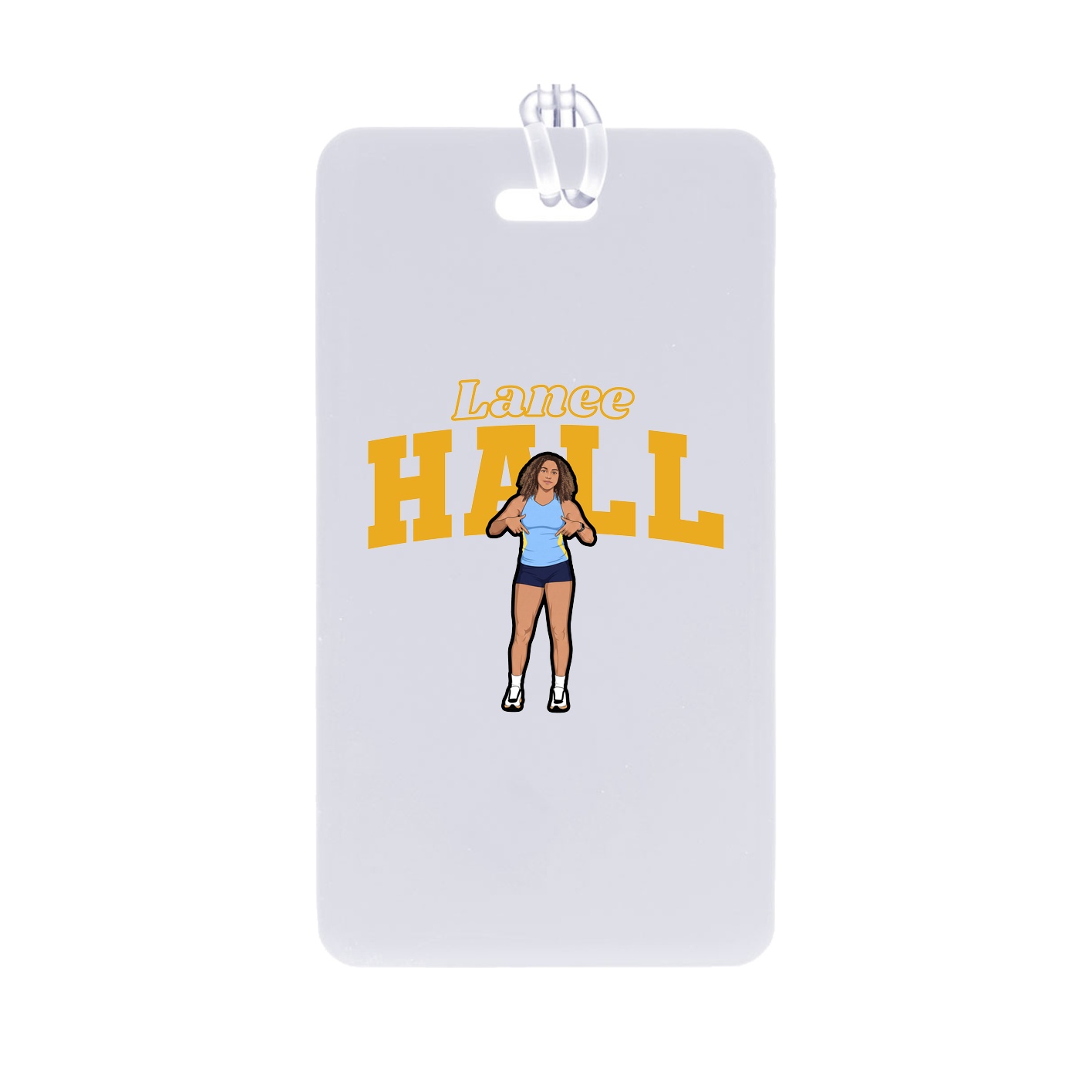 Bag Tag — Name Arch in Classic