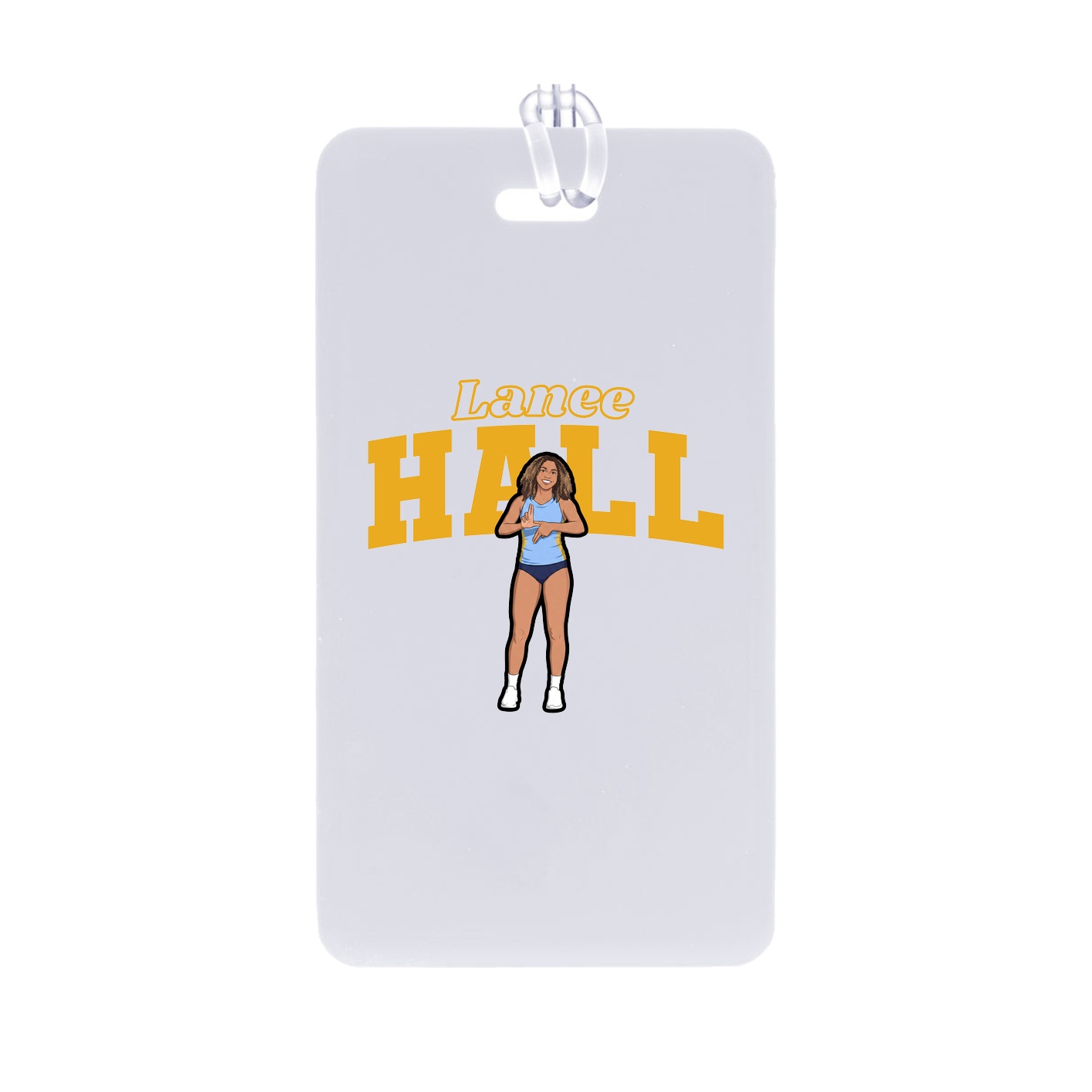 Bag Tag — Name Arch in Classic