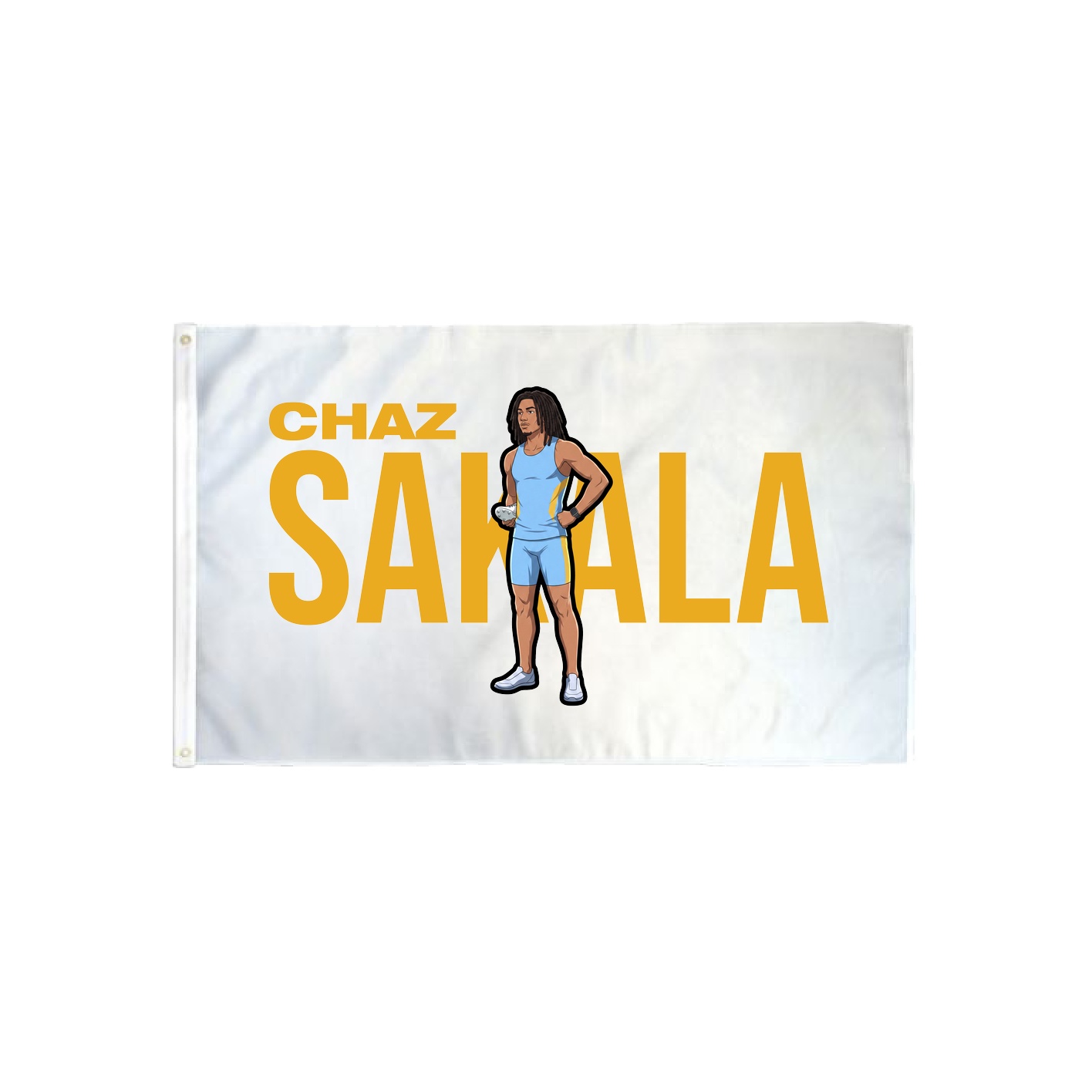 3x5 Flag — Player Name in Classic