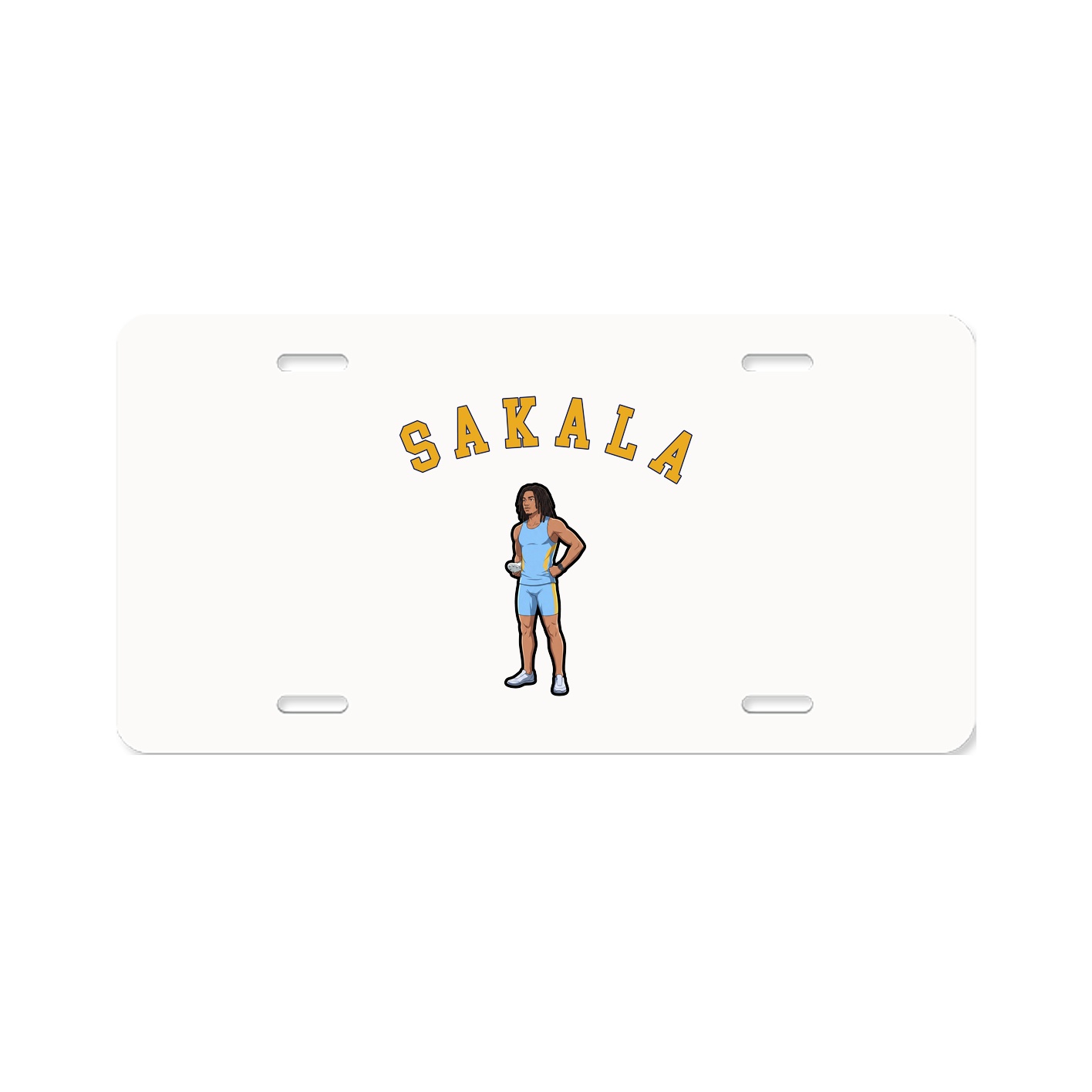 License Plate — Shirsey Arch in Classic