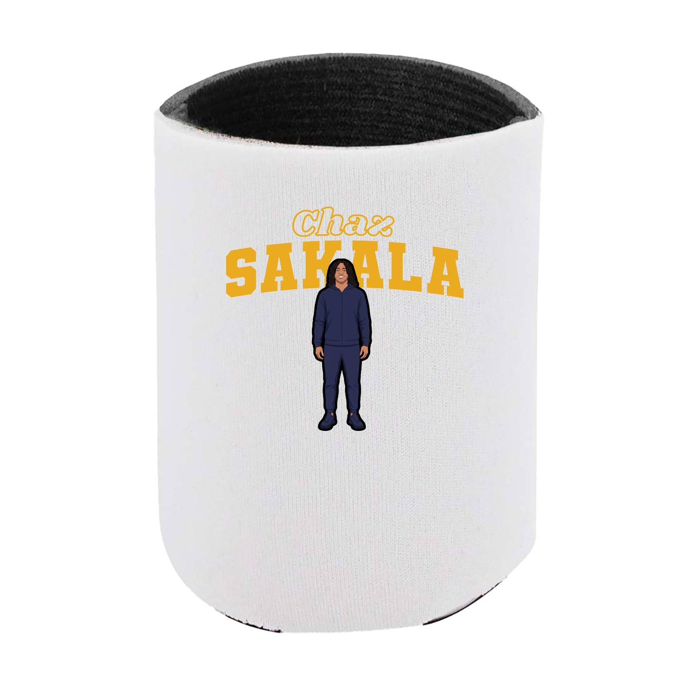 Can Holder — Name Arch in White